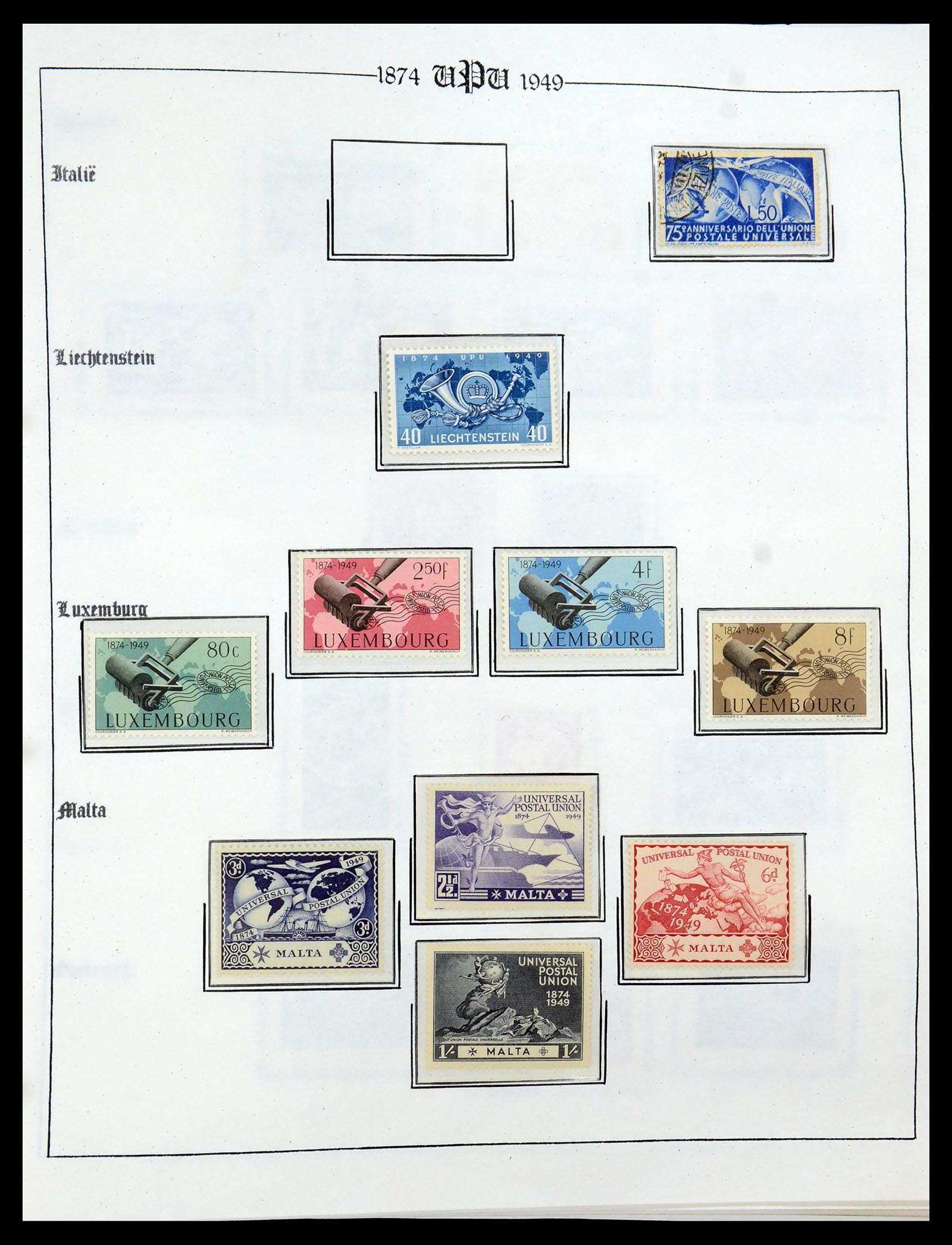 35784 015 - Stamp Collection 35784 Thematics UPU 1899-1984.