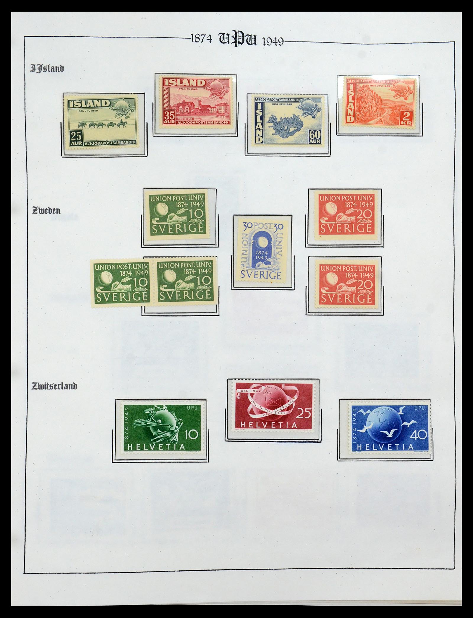 35784 020 - Postzegelverzameling 35784 Motief UPU 1899-1984.