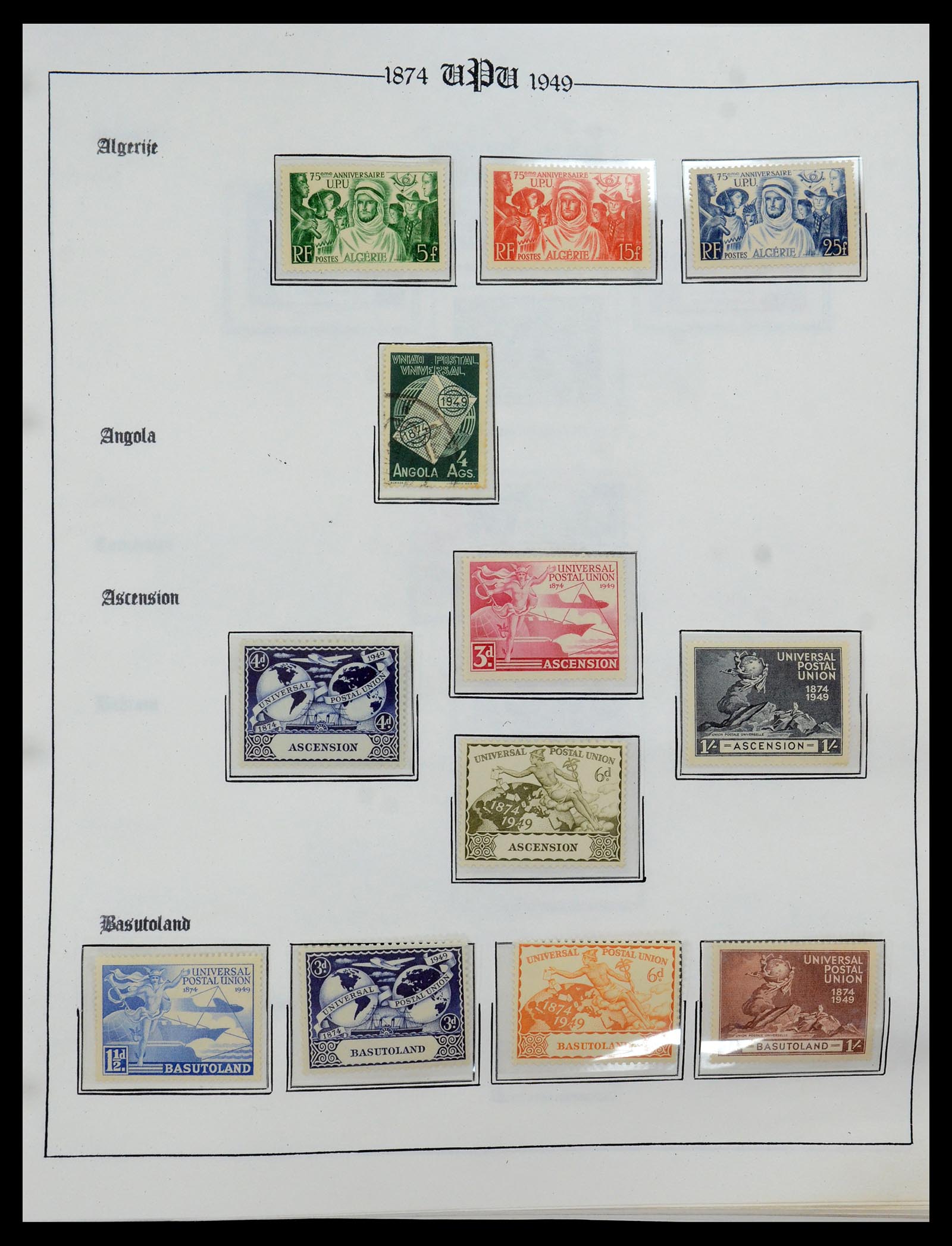 35784 021 - Postzegelverzameling 35784 Motief UPU 1899-1984.