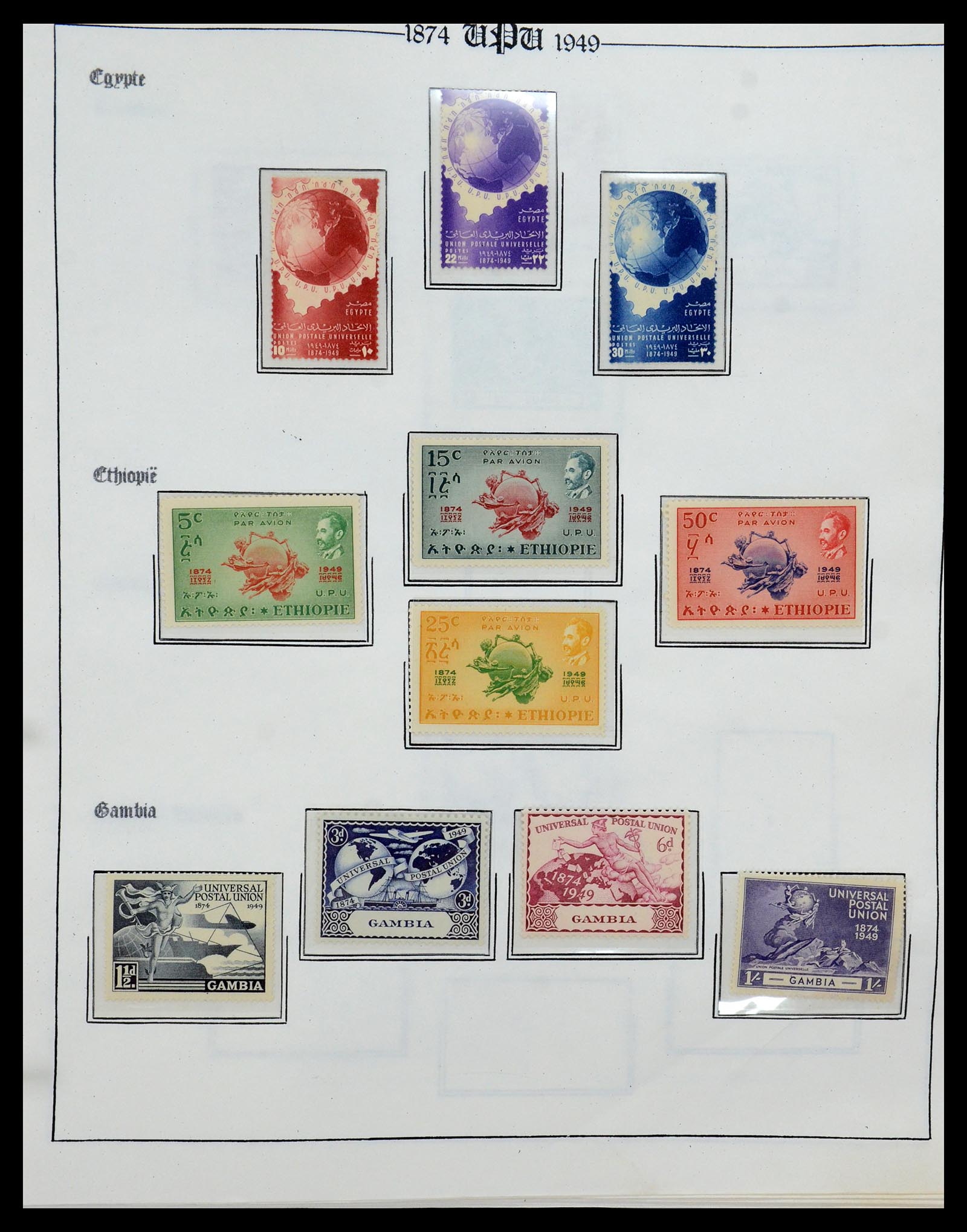 35784 023 - Stamp Collection 35784 Thematics UPU 1899-1984.