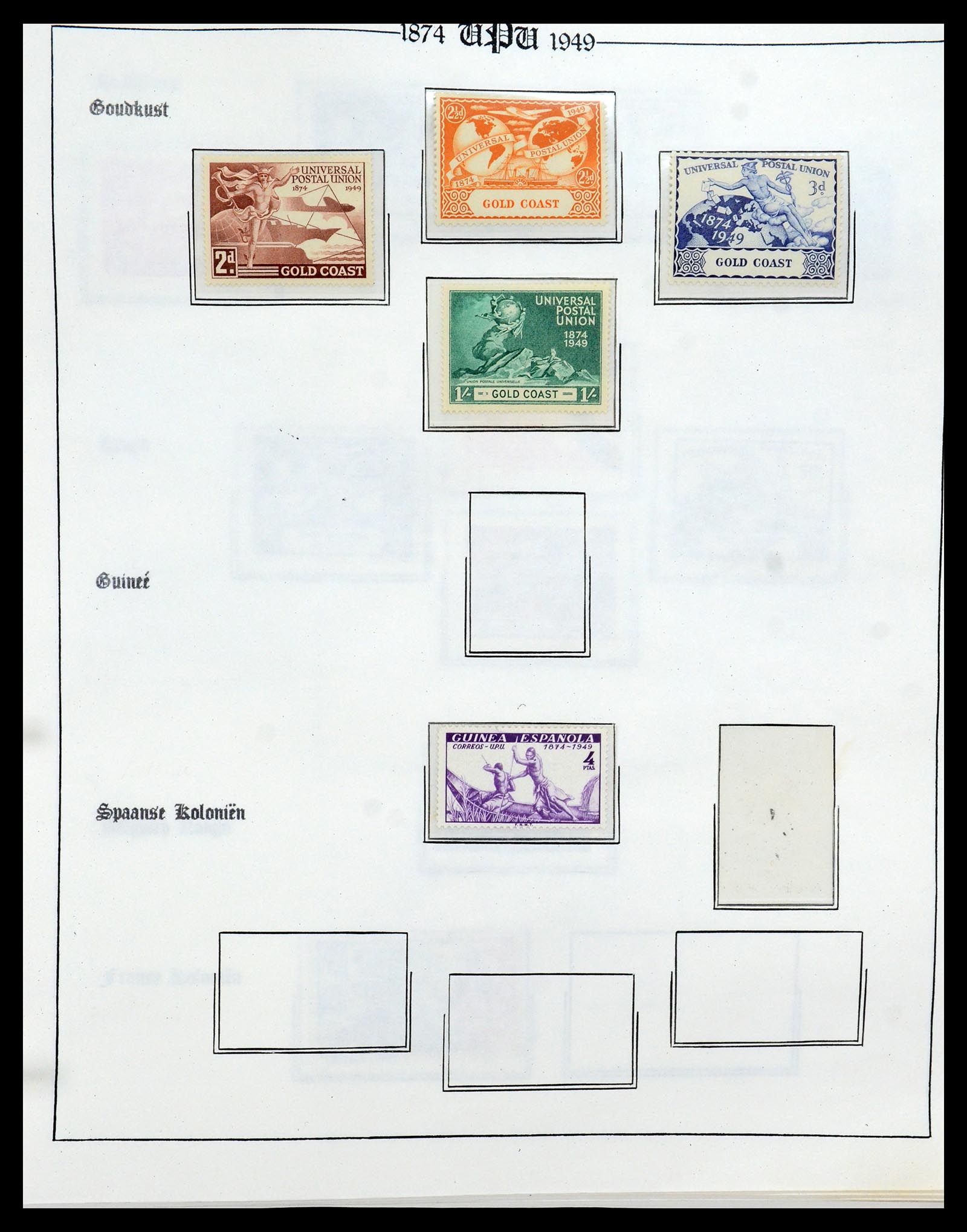 35784 024 - Postzegelverzameling 35784 Motief UPU 1899-1984.