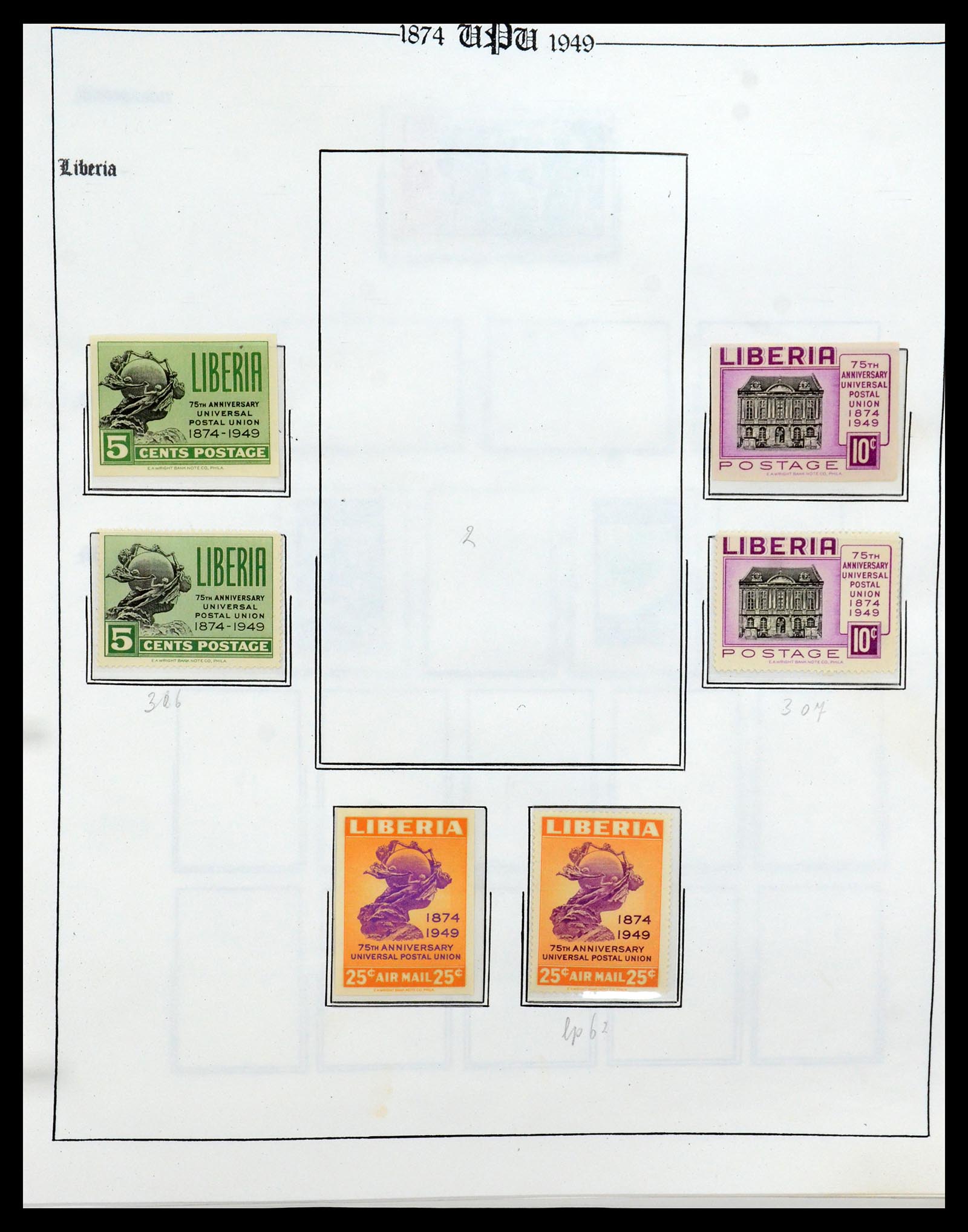 35784 026 - Postzegelverzameling 35784 Motief UPU 1899-1984.