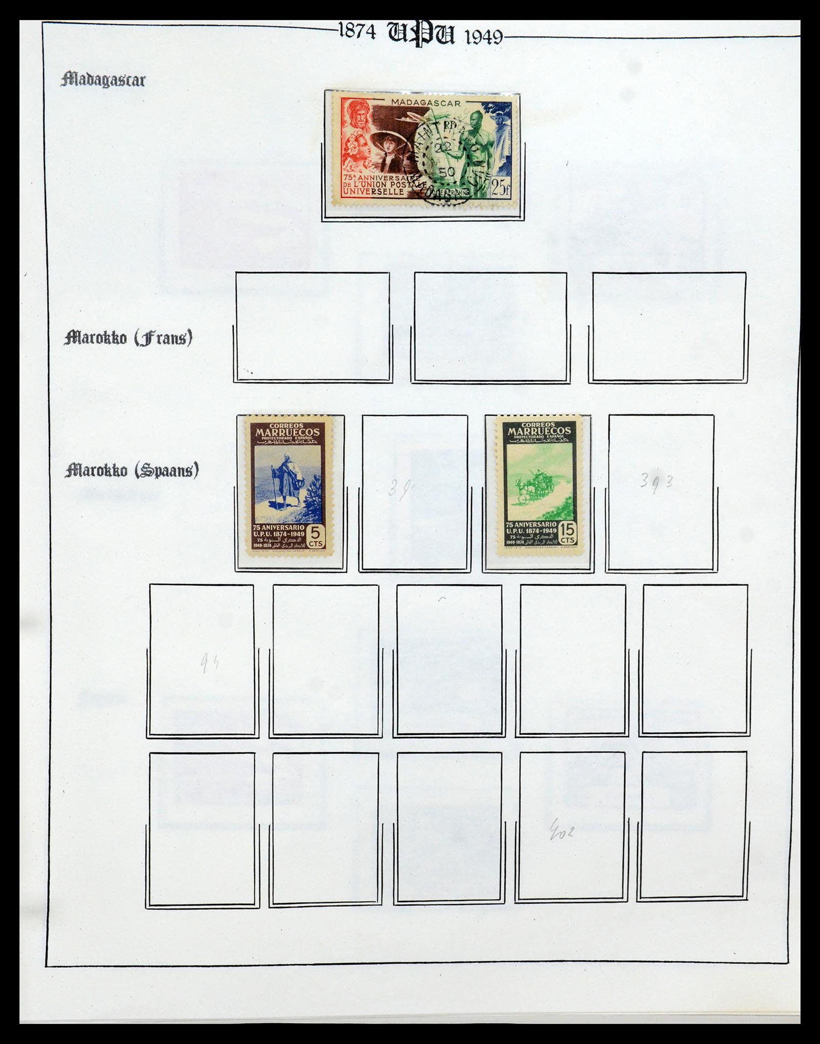 35784 027 - Stamp Collection 35784 Thematics UPU 1899-1984.