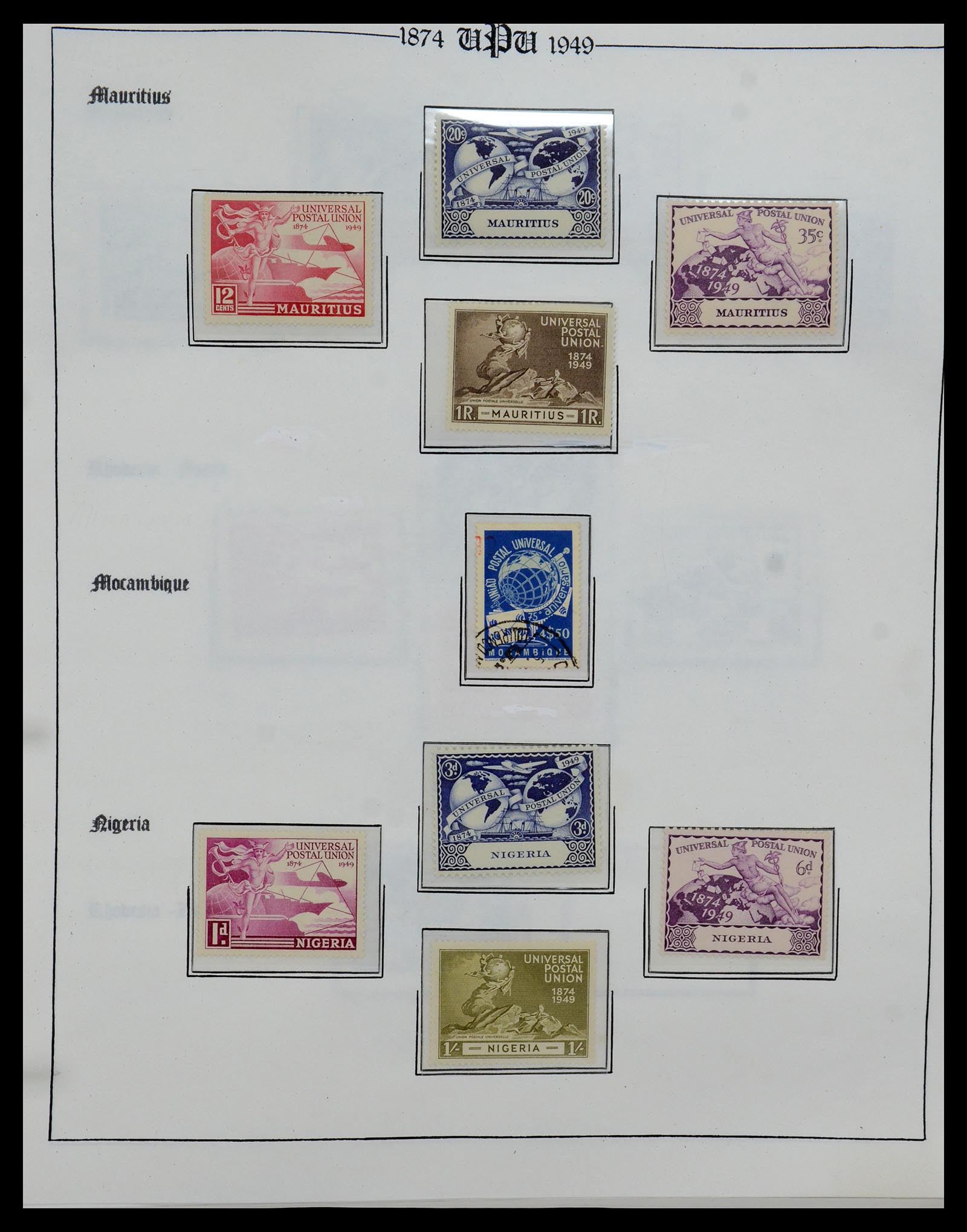 35784 028 - Postzegelverzameling 35784 Motief UPU 1899-1984.