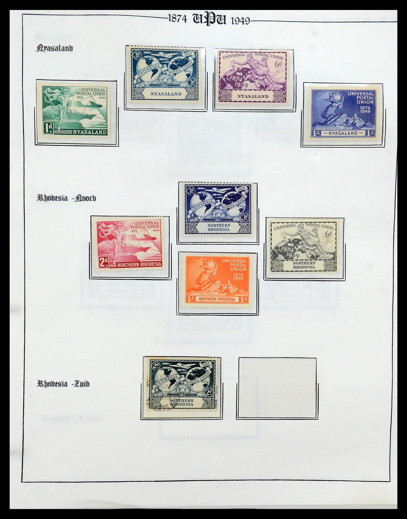 35784 029 - Postzegelverzameling 35784 Motief UPU 1899-1984.