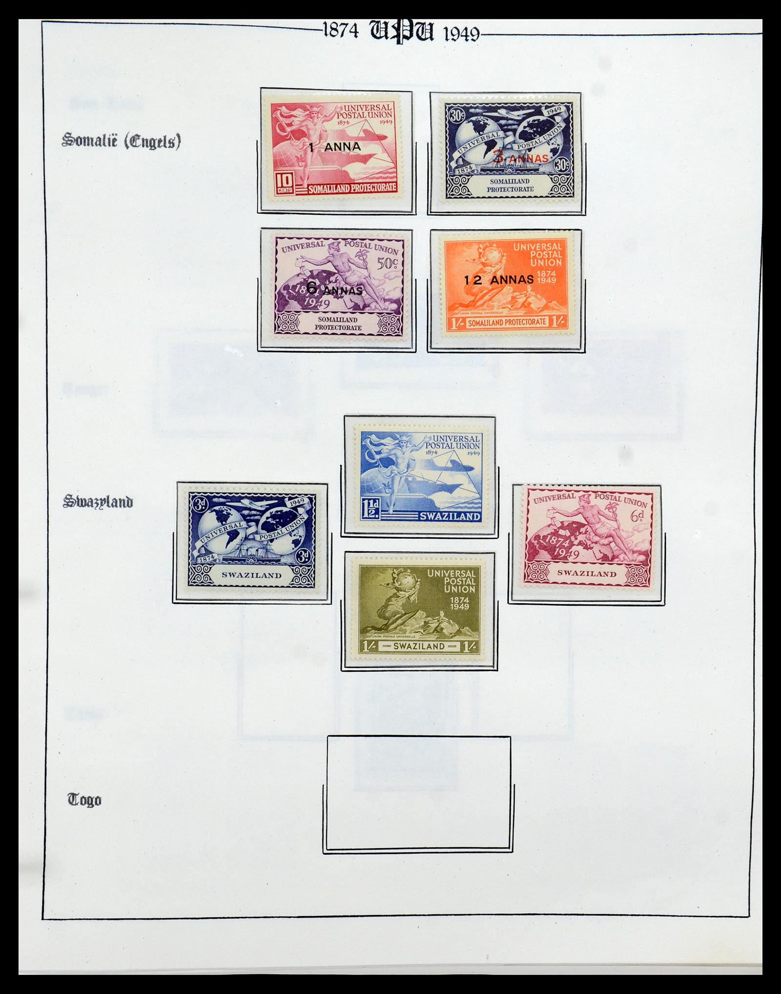 35784 031 - Postzegelverzameling 35784 Motief UPU 1899-1984.