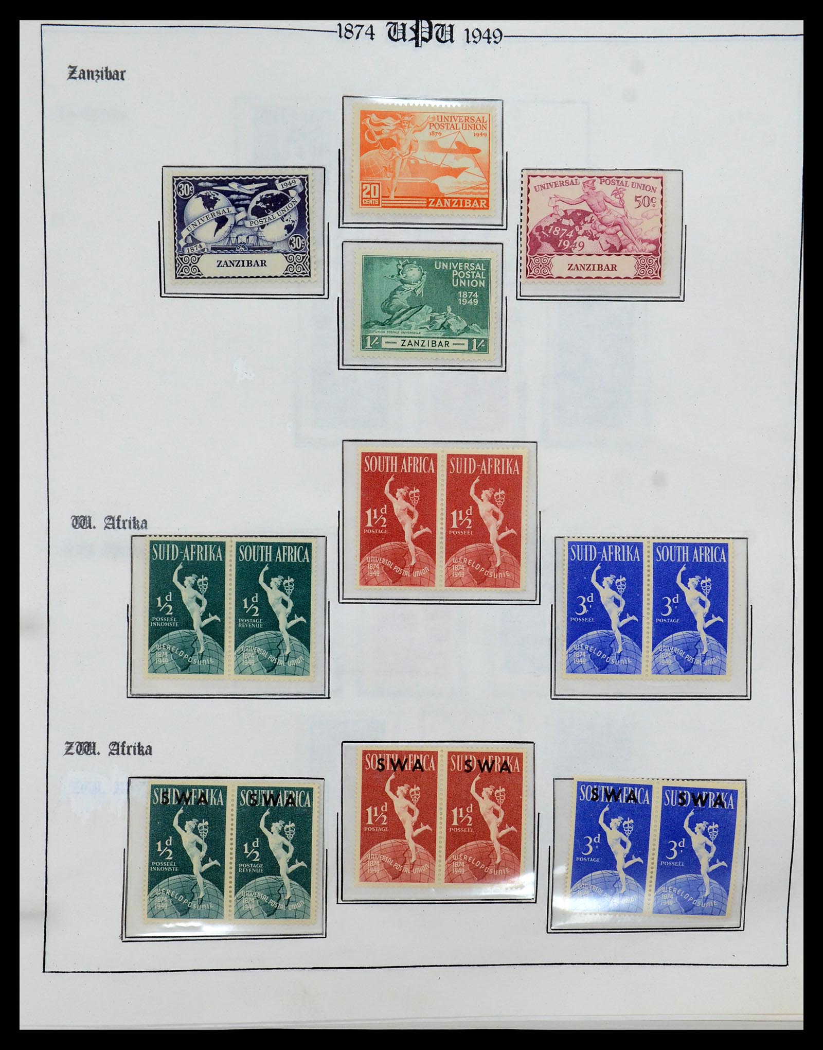 35784 033 - Stamp Collection 35784 Thematics UPU 1899-1984.