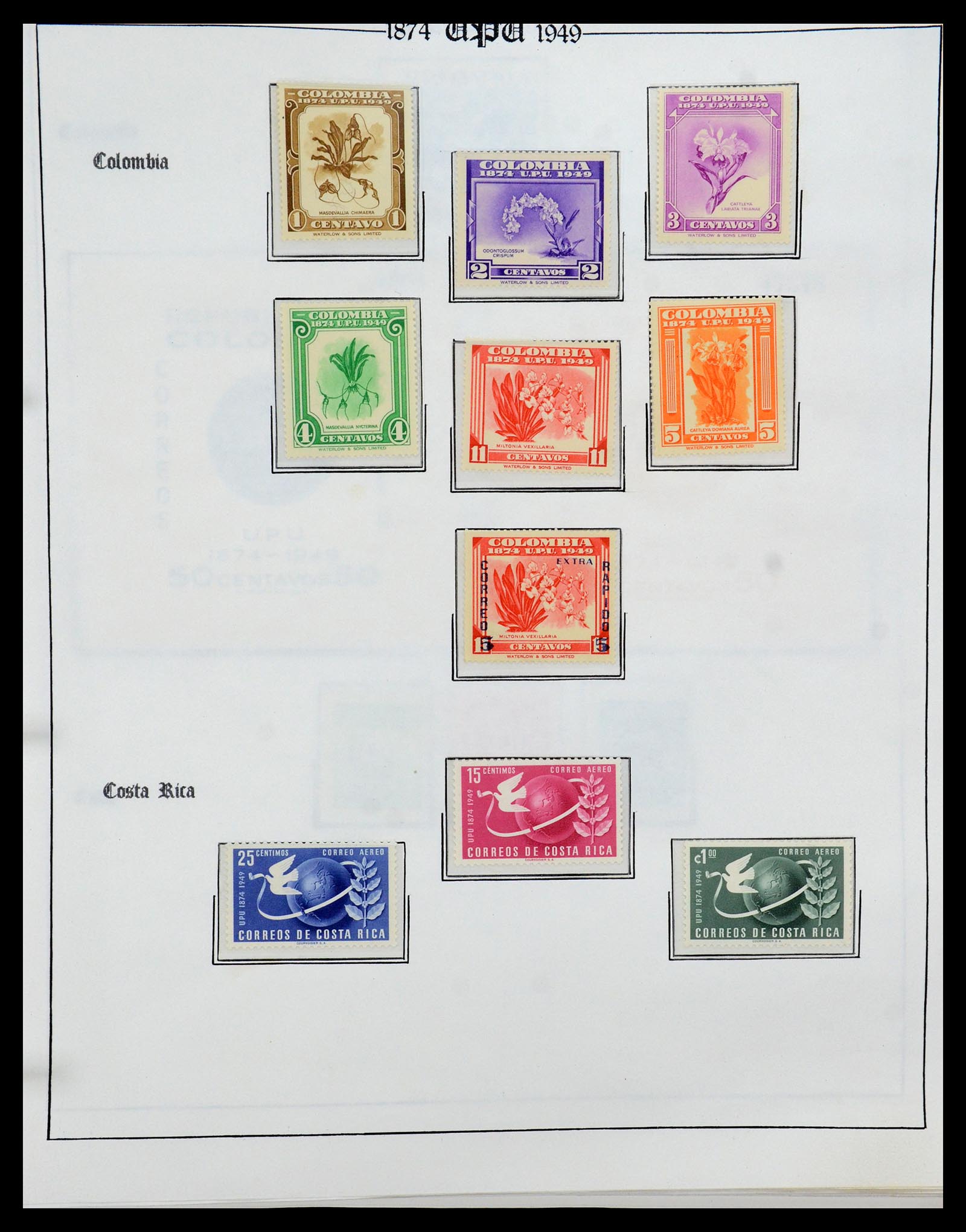 35784 036 - Postzegelverzameling 35784 Motief UPU 1899-1984.