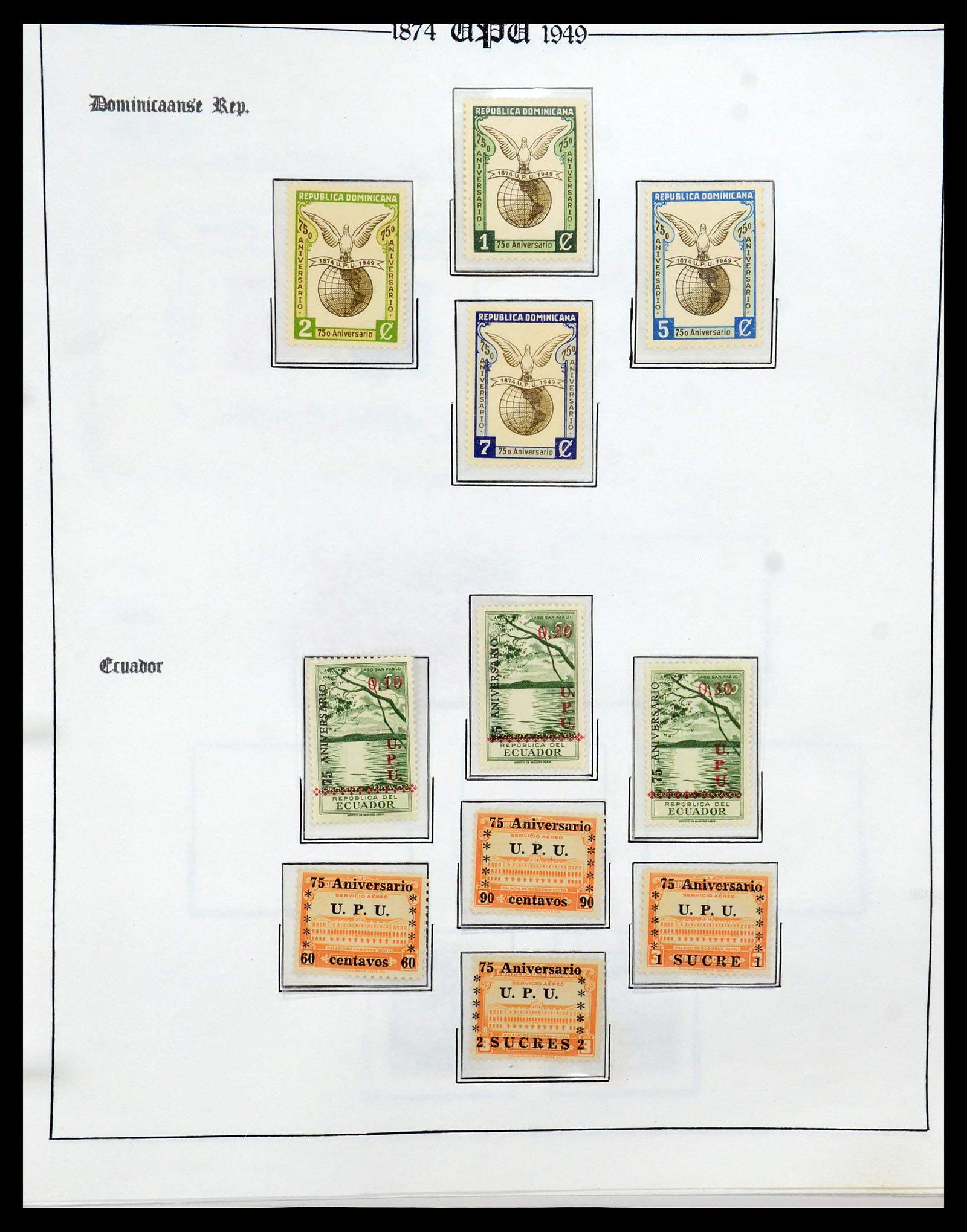 35784 038 - Stamp Collection 35784 Thematics UPU 1899-1984.
