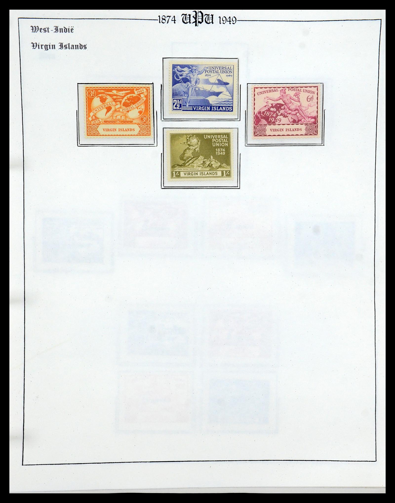 35784 051 - Postzegelverzameling 35784 Motief UPU 1899-1984.