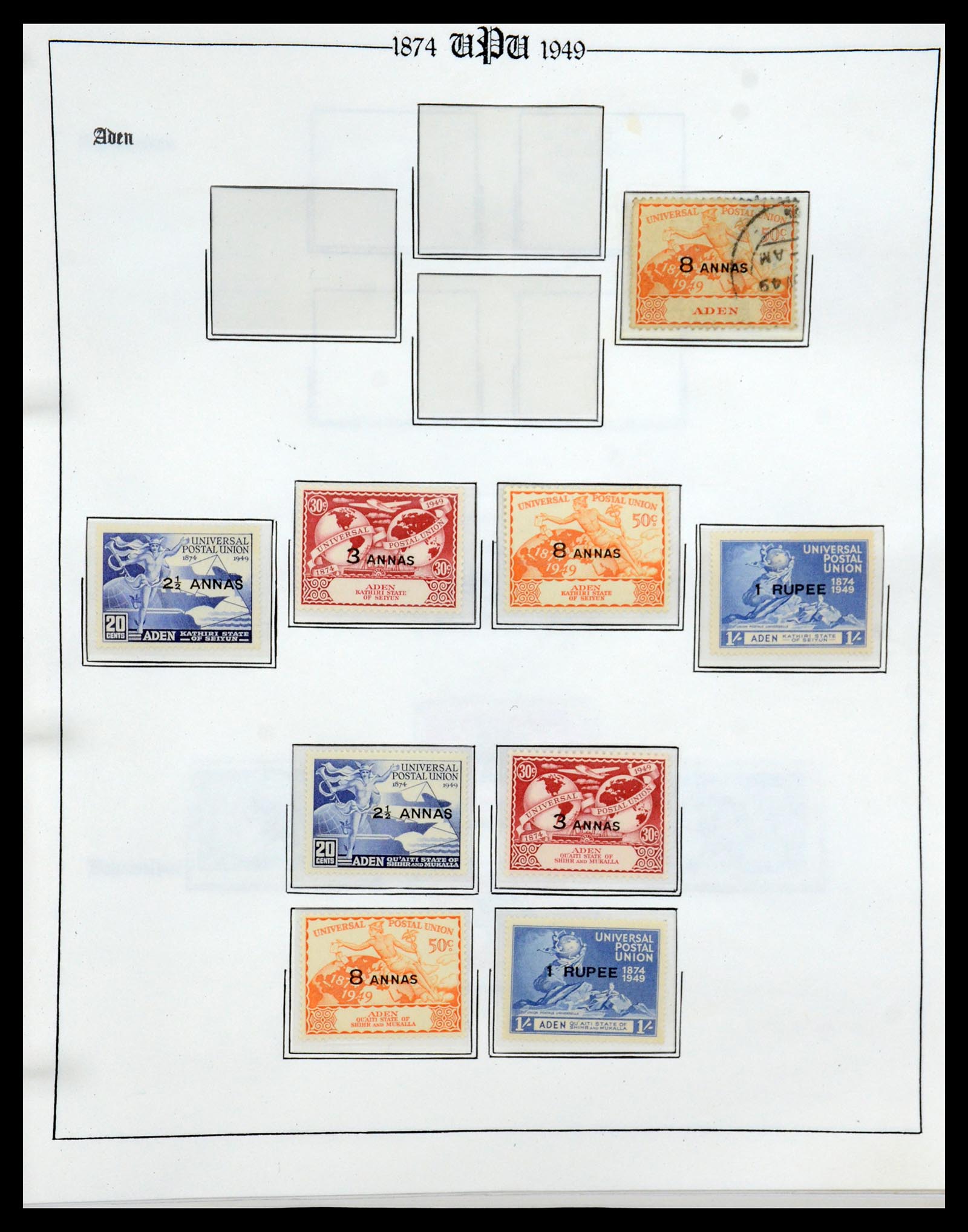 35784 052 - Stamp Collection 35784 Thematics UPU 1899-1984.