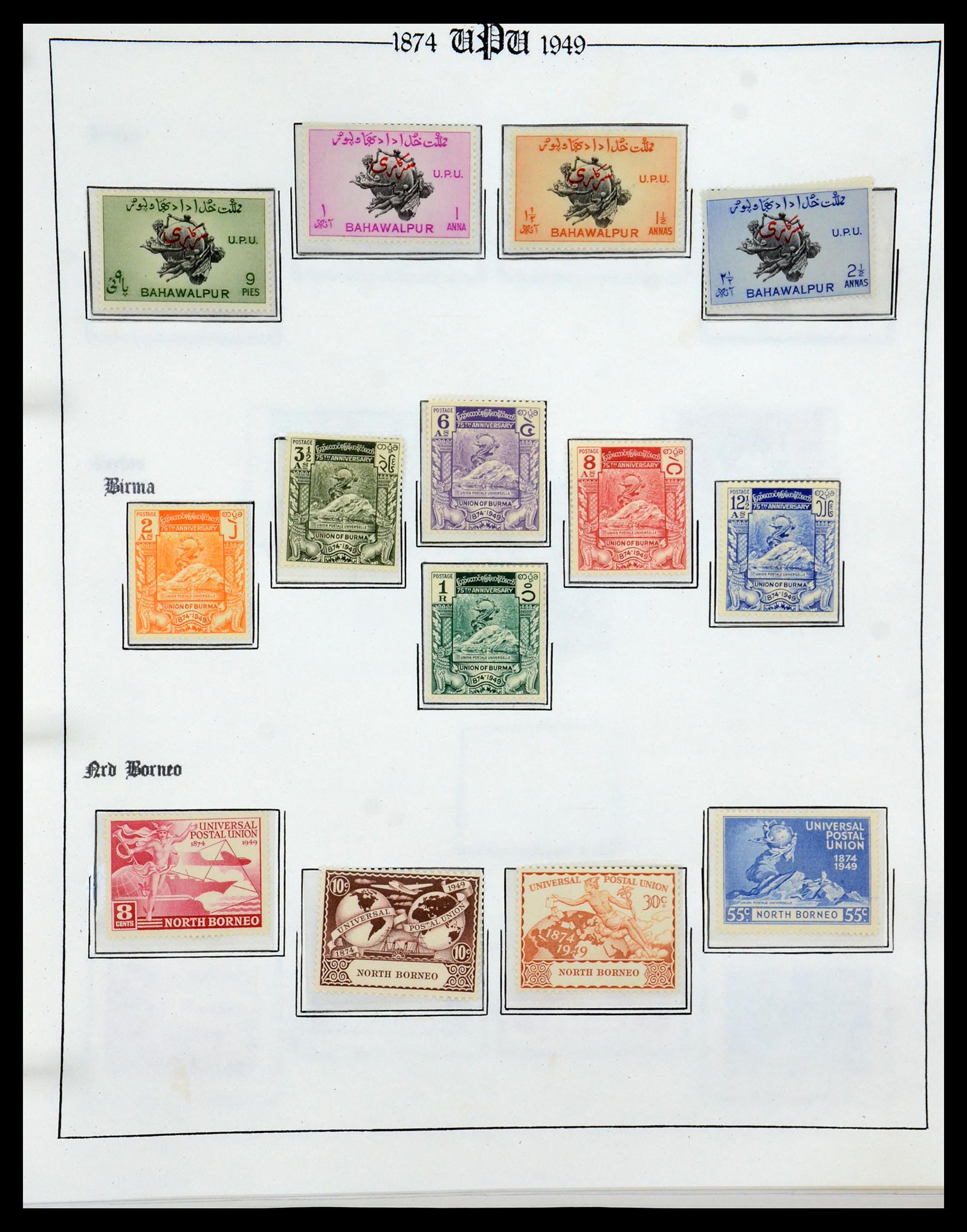 35784 054 - Postzegelverzameling 35784 Motief UPU 1899-1984.