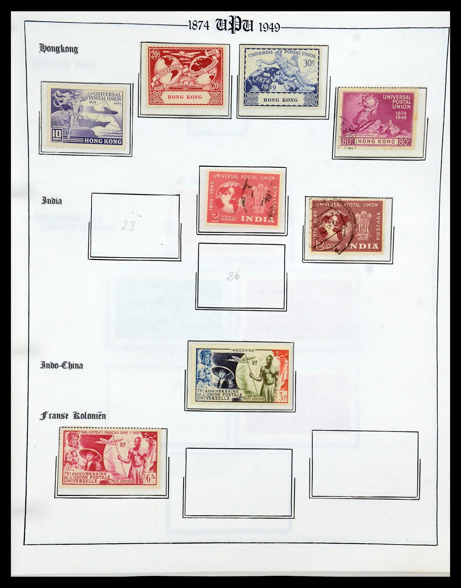 35784 057 - Stamp Collection 35784 Thematics UPU 1899-1984.