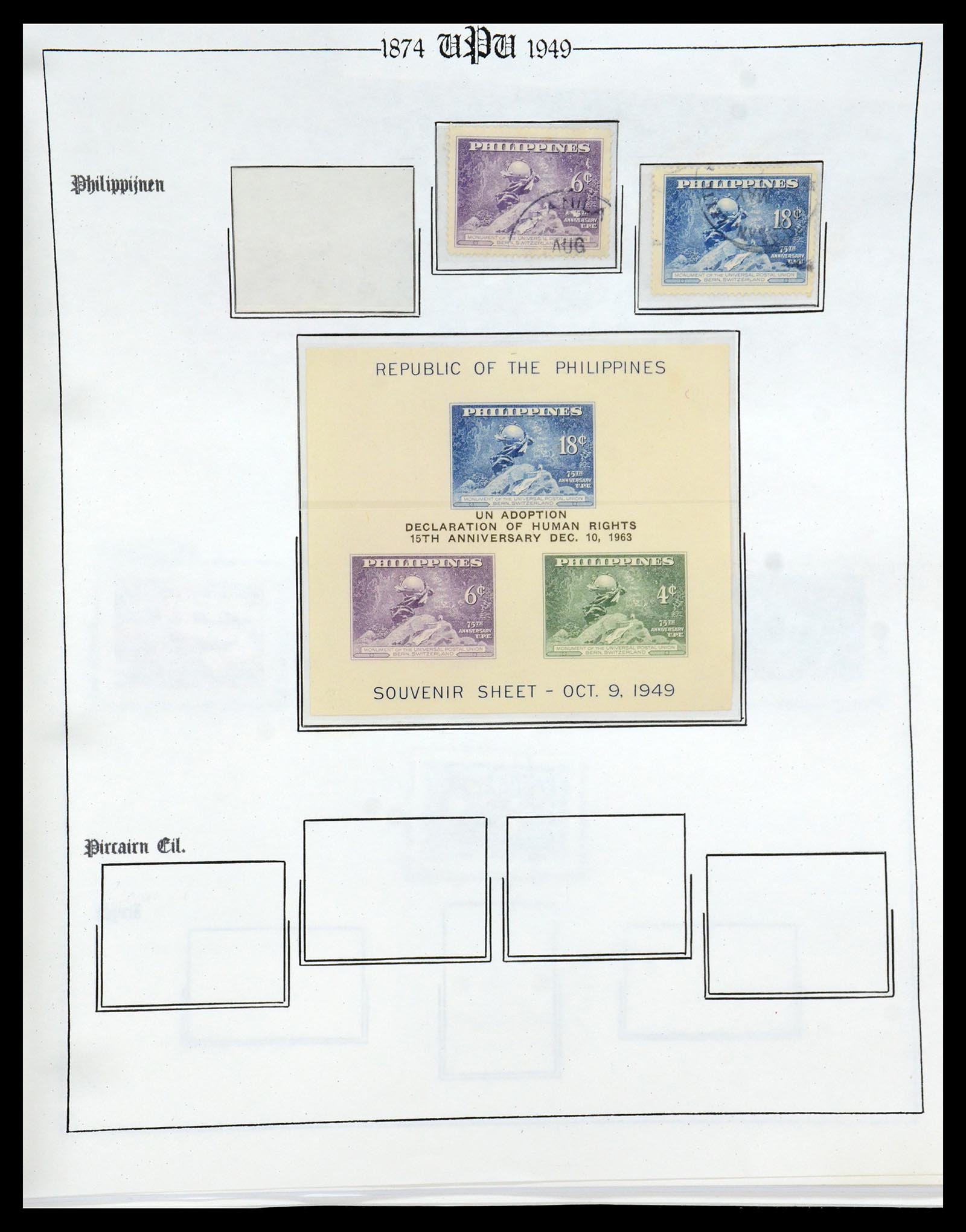 35784 068 - Stamp Collection 35784 Thematics UPU 1899-1984.