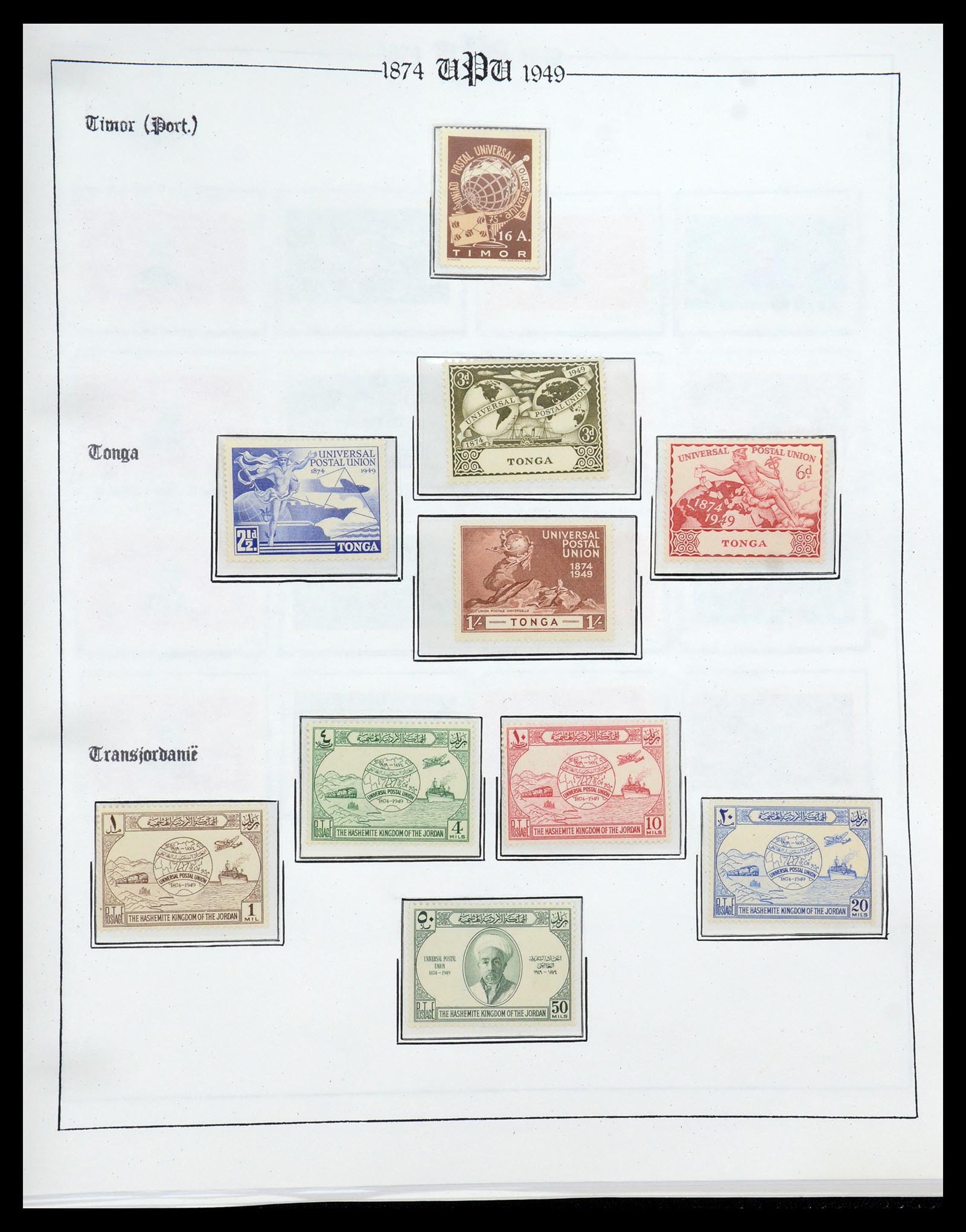 35784 070 - Postzegelverzameling 35784 Motief UPU 1899-1984.