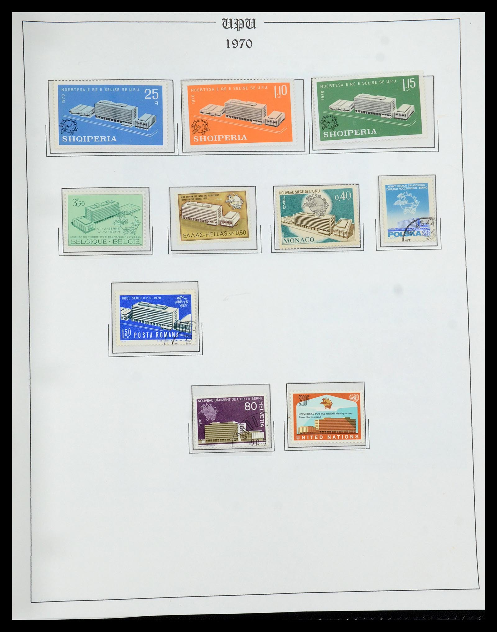 35784 076 - Postzegelverzameling 35784 Motief UPU 1899-1984.