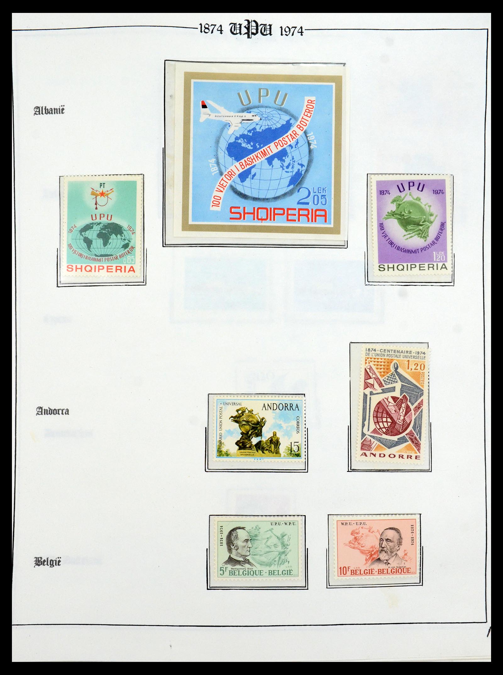 35784 083 - Stamp Collection 35784 Thematics UPU 1899-1984.