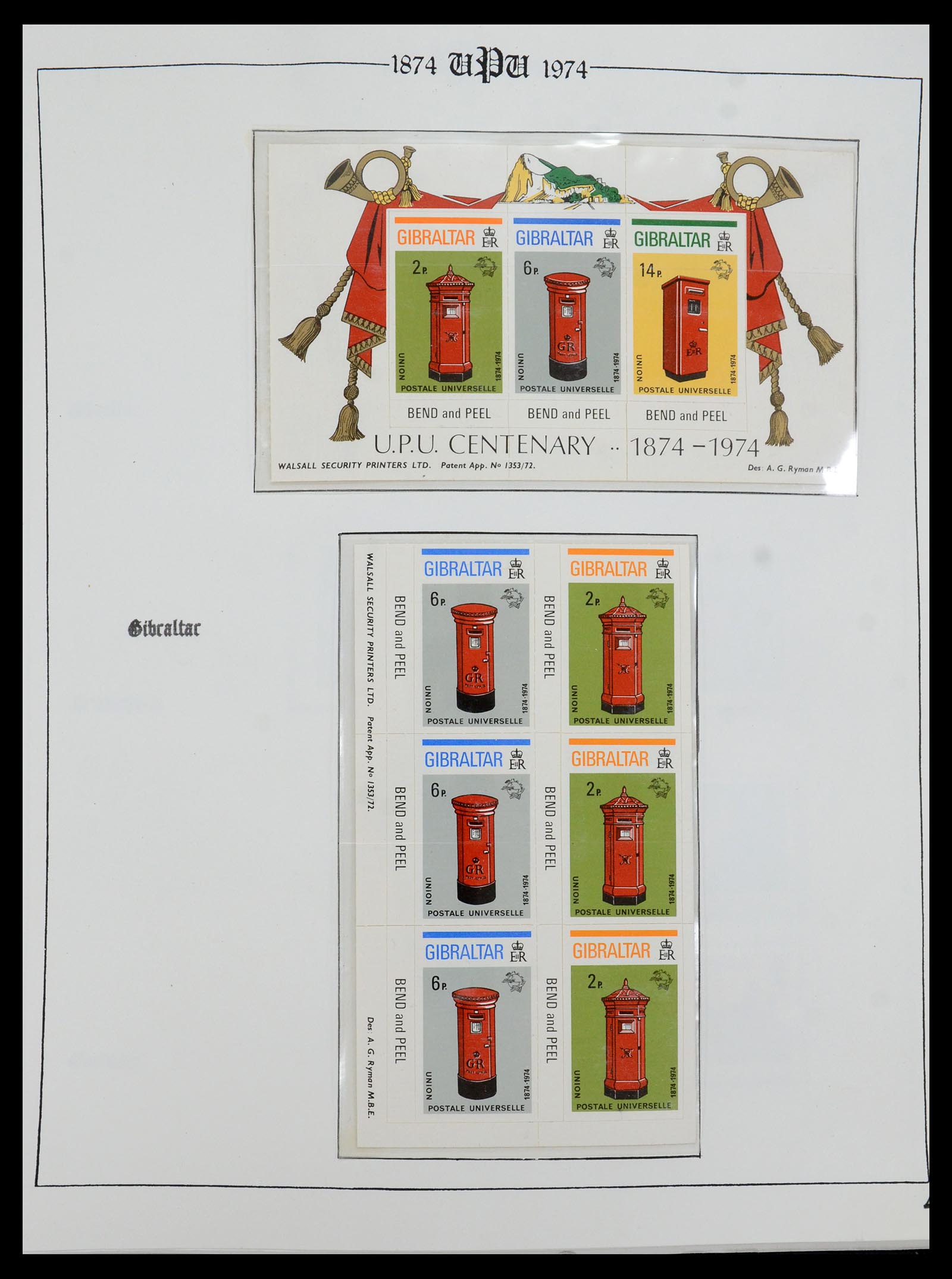 35784 086 - Stamp Collection 35784 Thematics UPU 1899-1984.