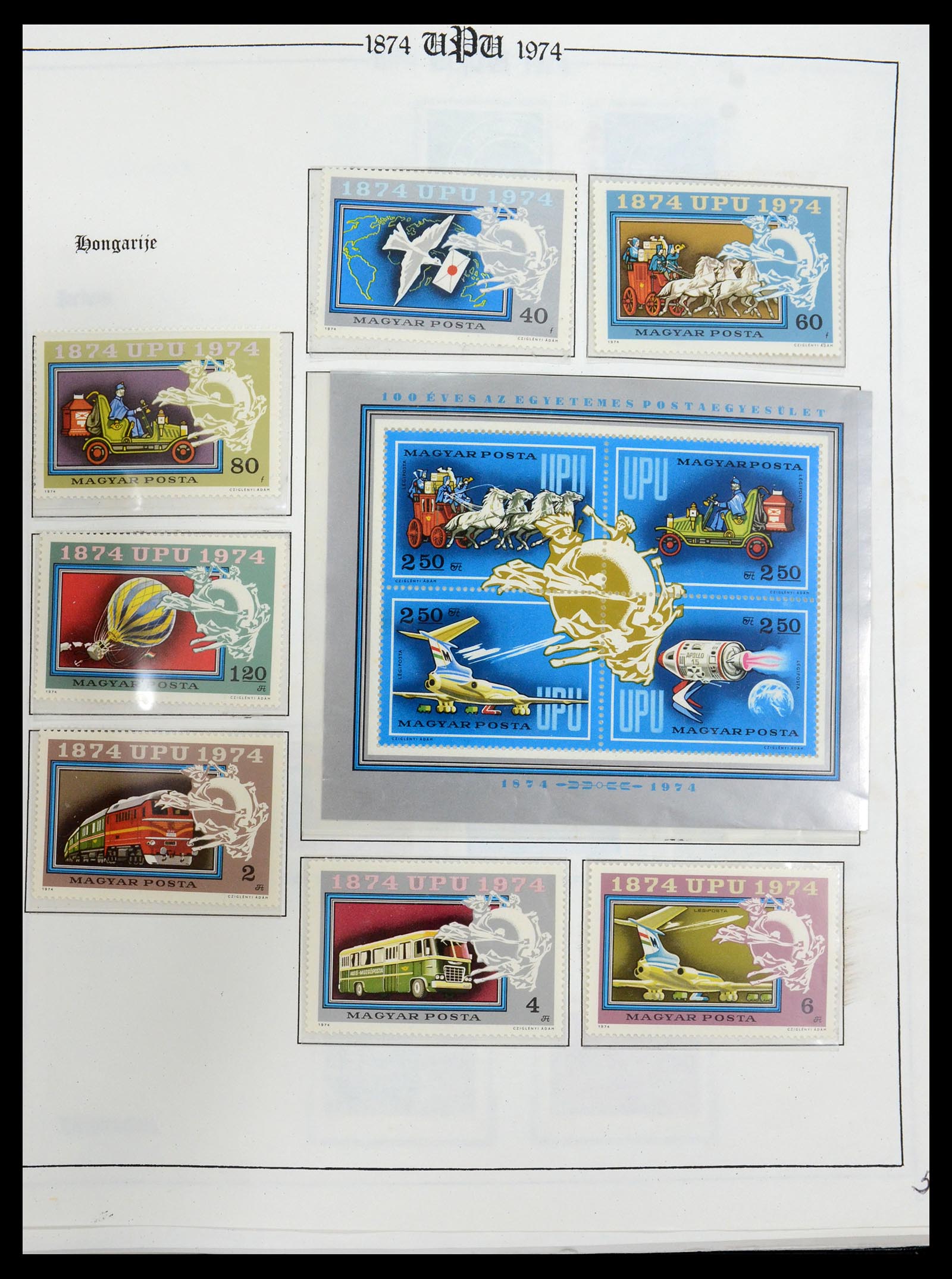 35784 088 - Stamp Collection 35784 Thematics UPU 1899-1984.