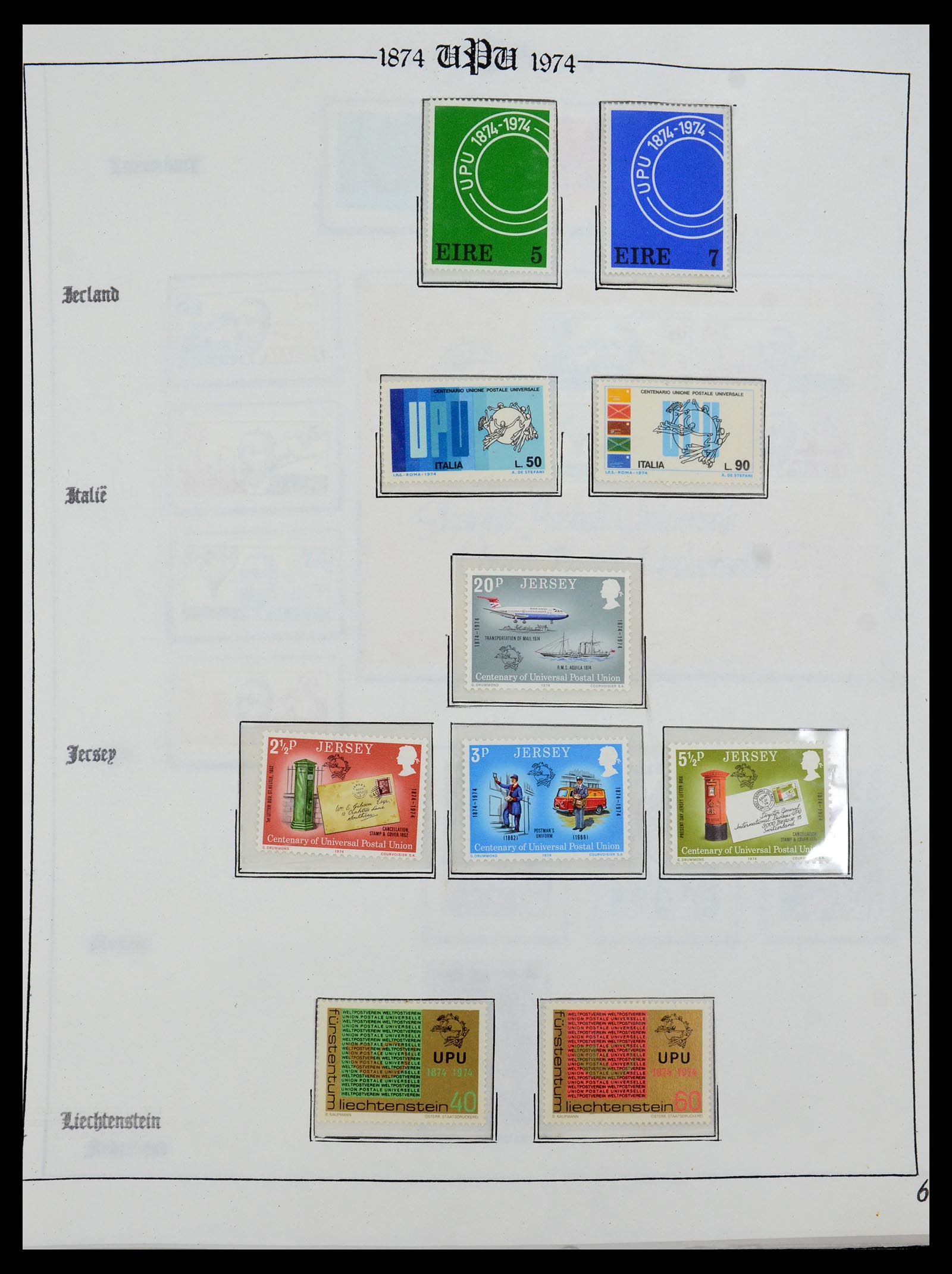 35784 089 - Stamp Collection 35784 Thematics UPU 1899-1984.
