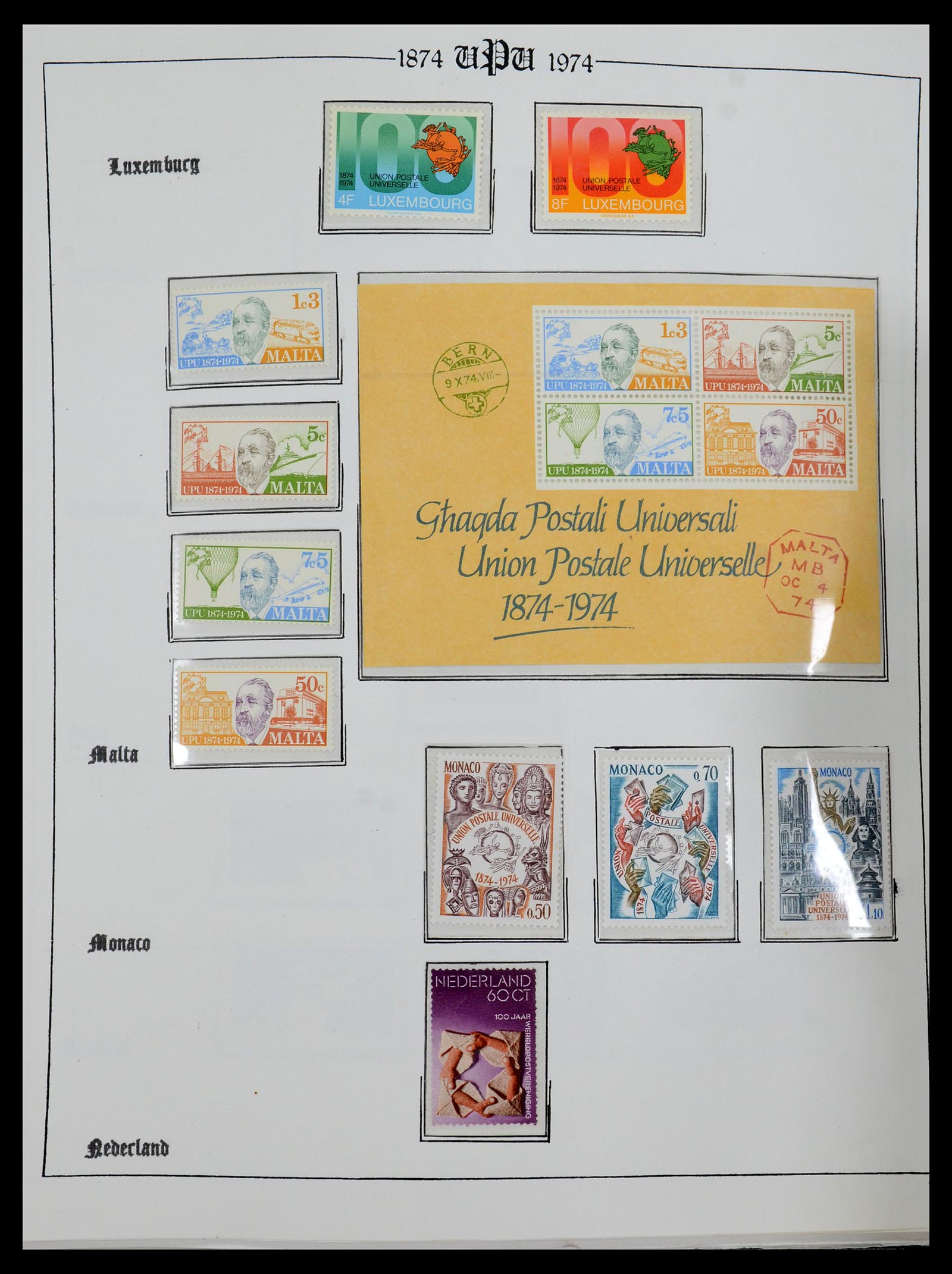 35784 090 - Stamp Collection 35784 Thematics UPU 1899-1984.