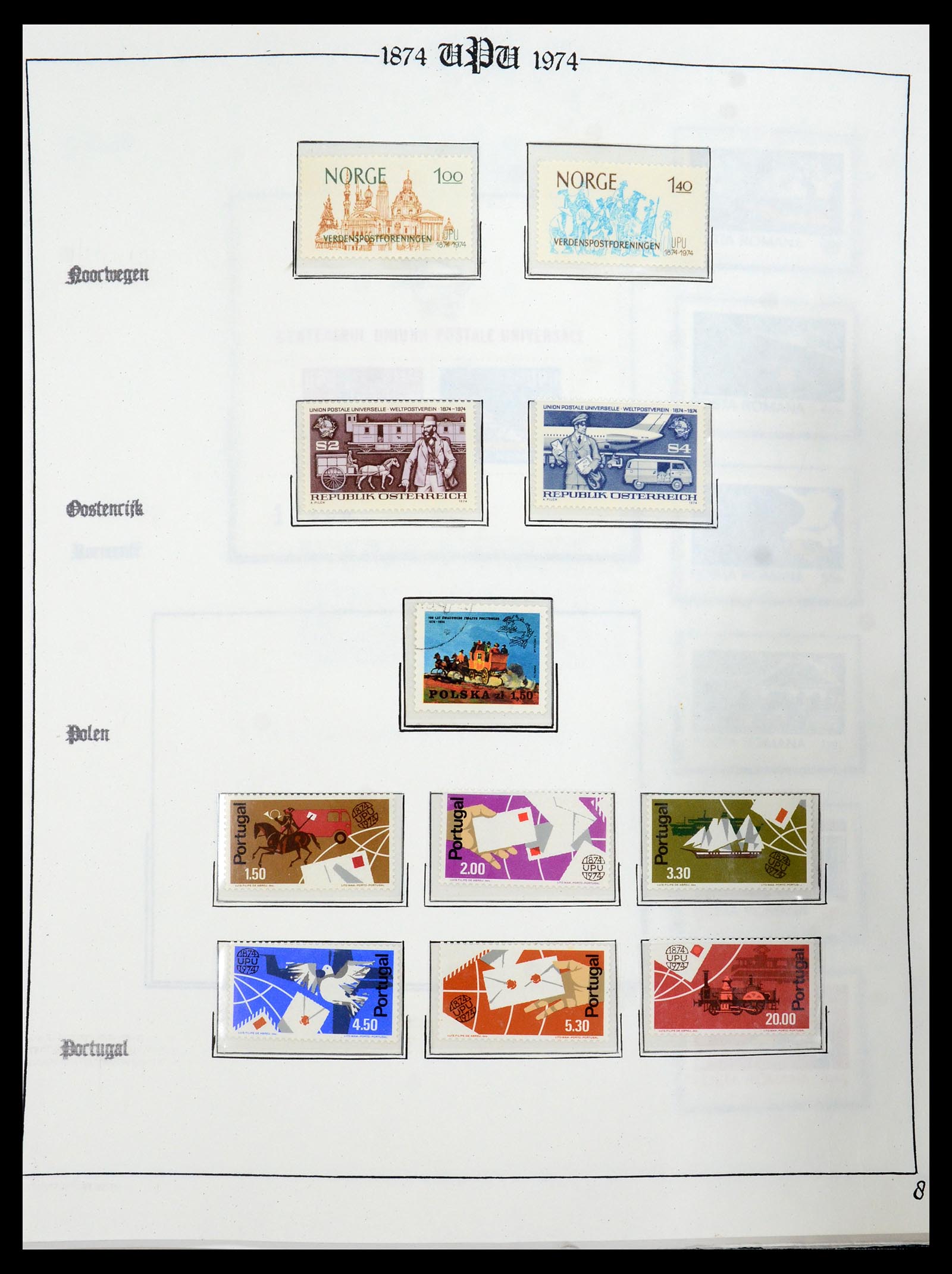 35784 091 - Stamp Collection 35784 Thematics UPU 1899-1984.