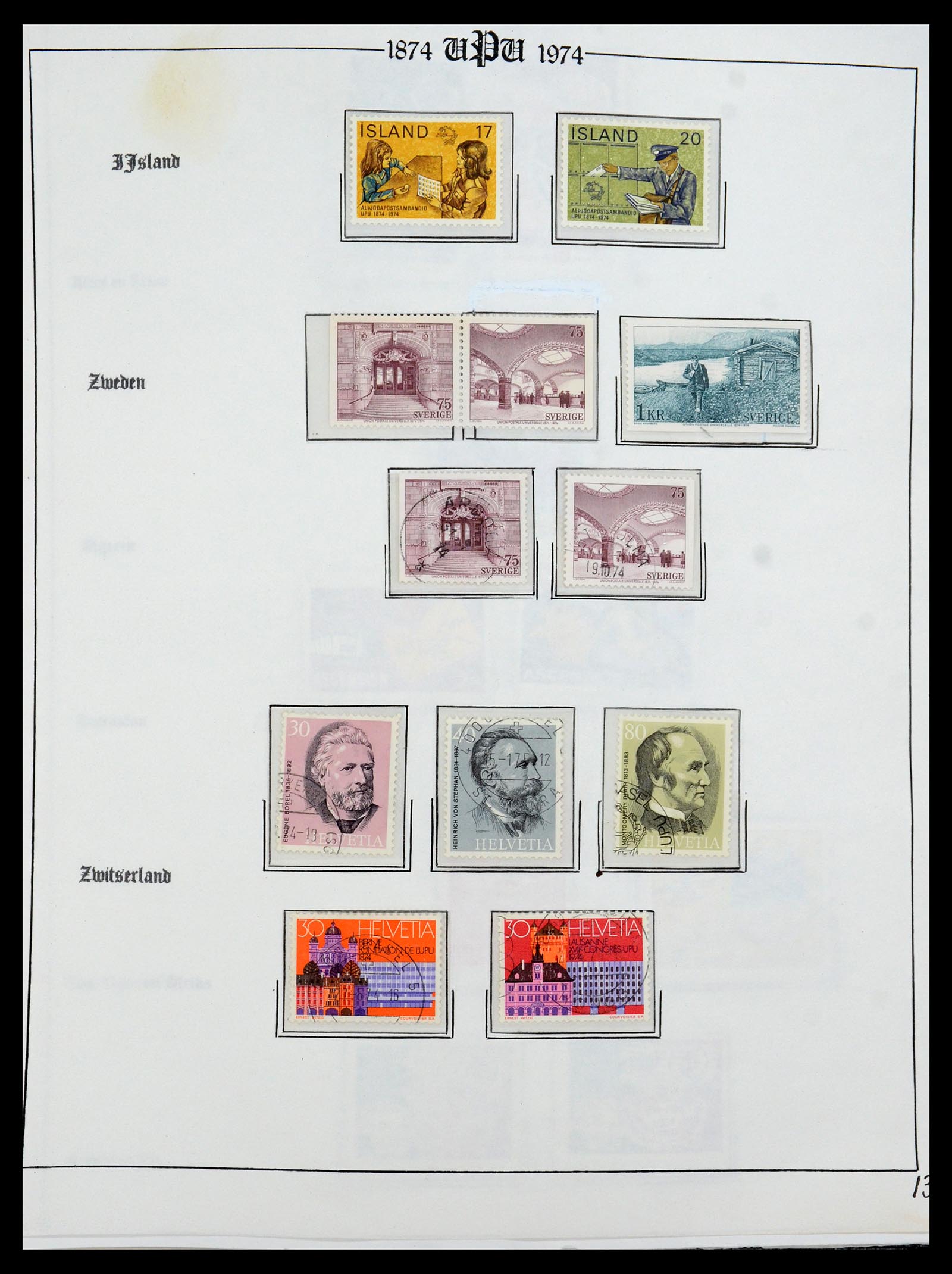 35784 097 - Stamp Collection 35784 Thematics UPU 1899-1984.