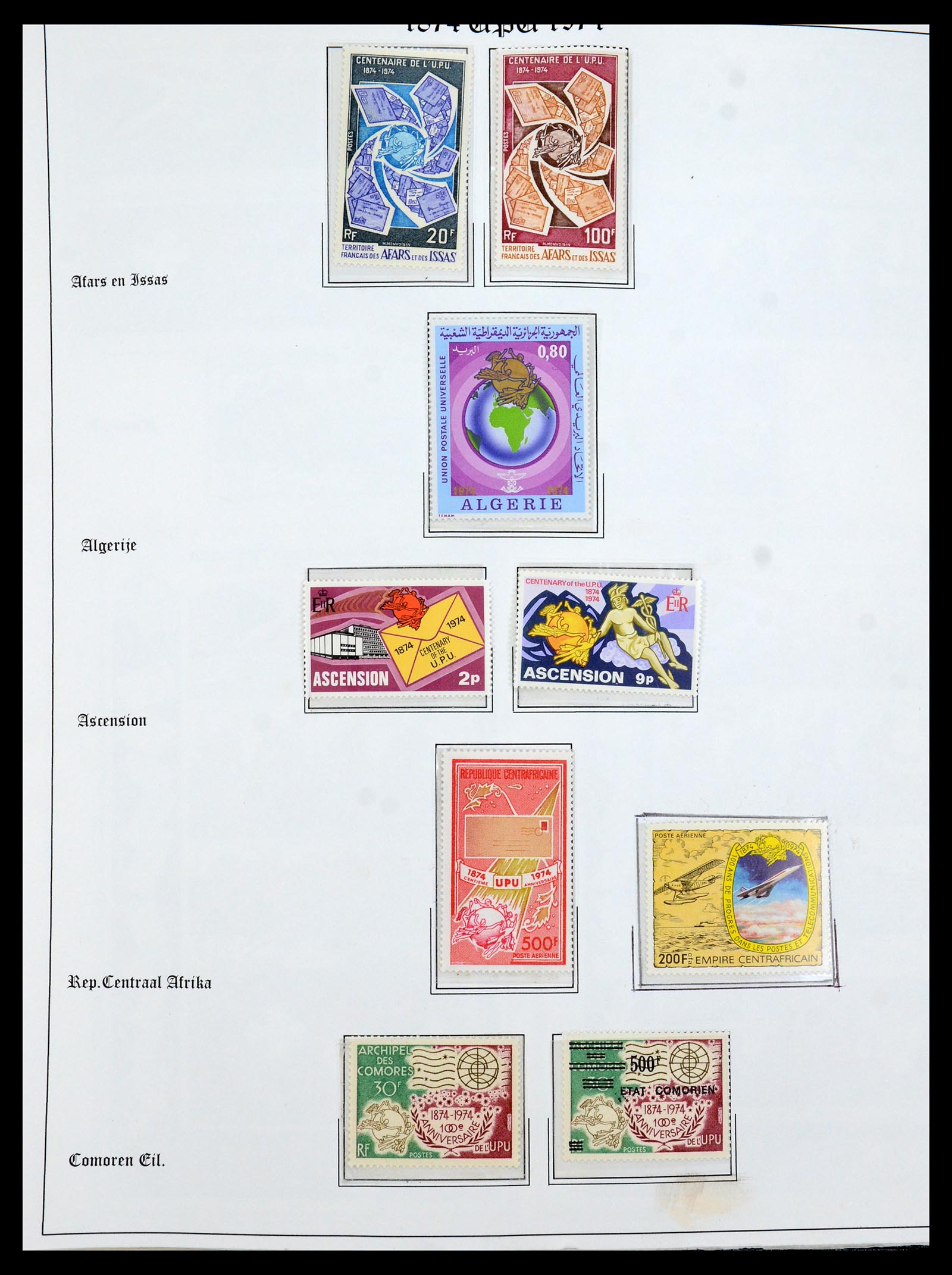 35784 098 - Stamp Collection 35784 Thematics UPU 1899-1984.