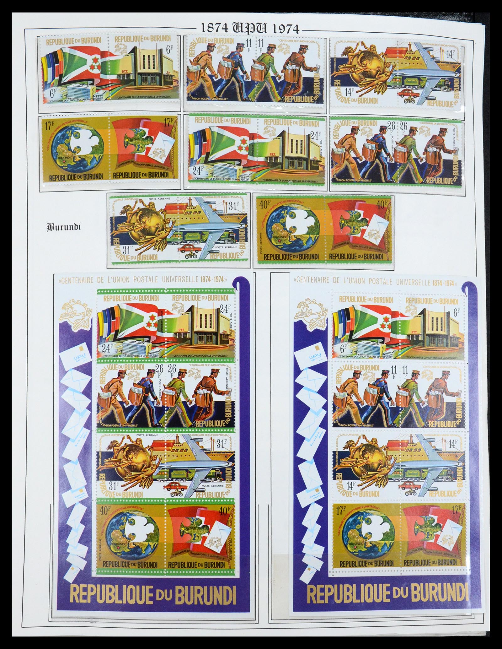 35784 099 - Stamp Collection 35784 Thematics UPU 1899-1984.