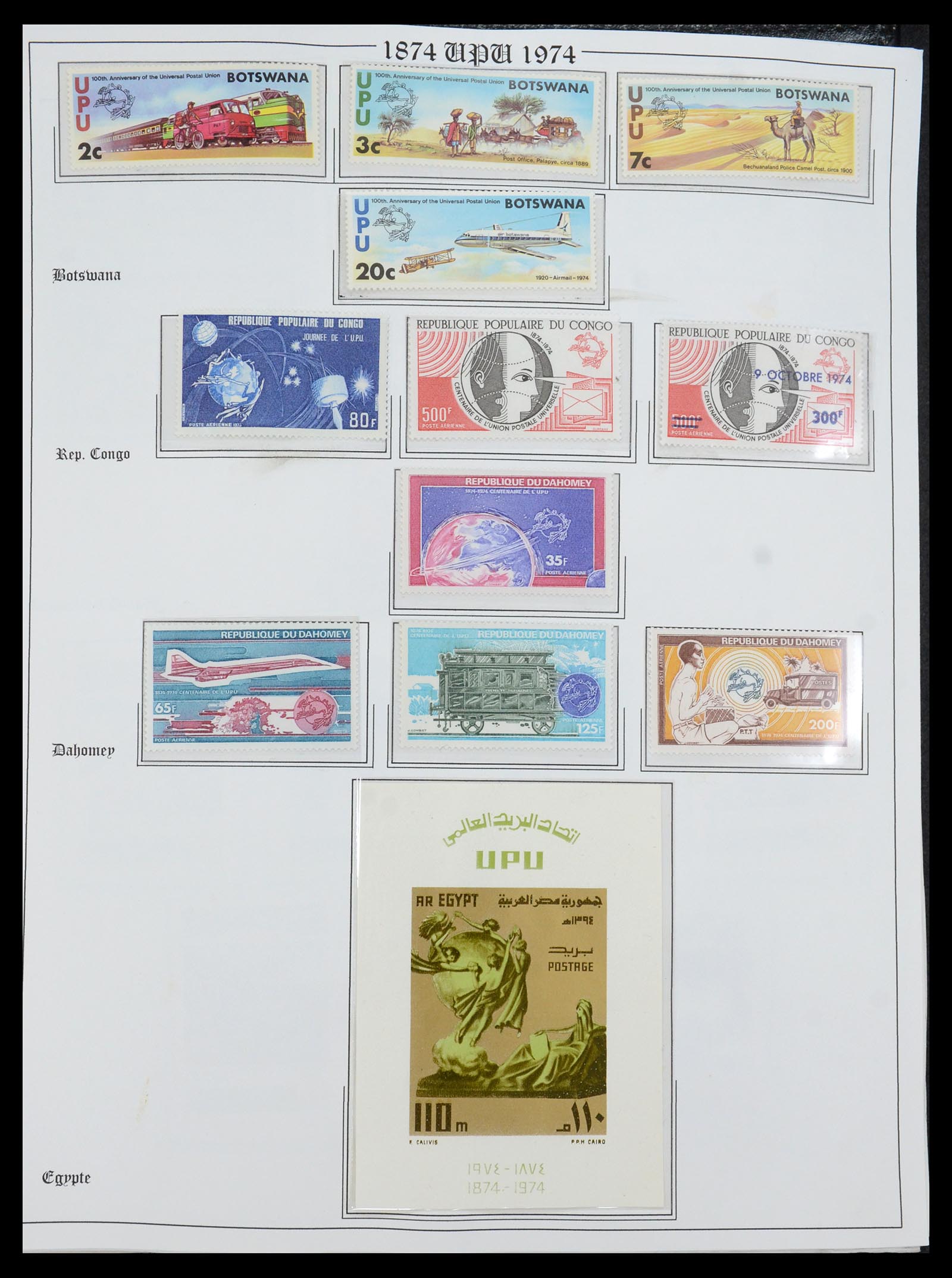 35784 100 - Stamp Collection 35784 Thematics UPU 1899-1984.