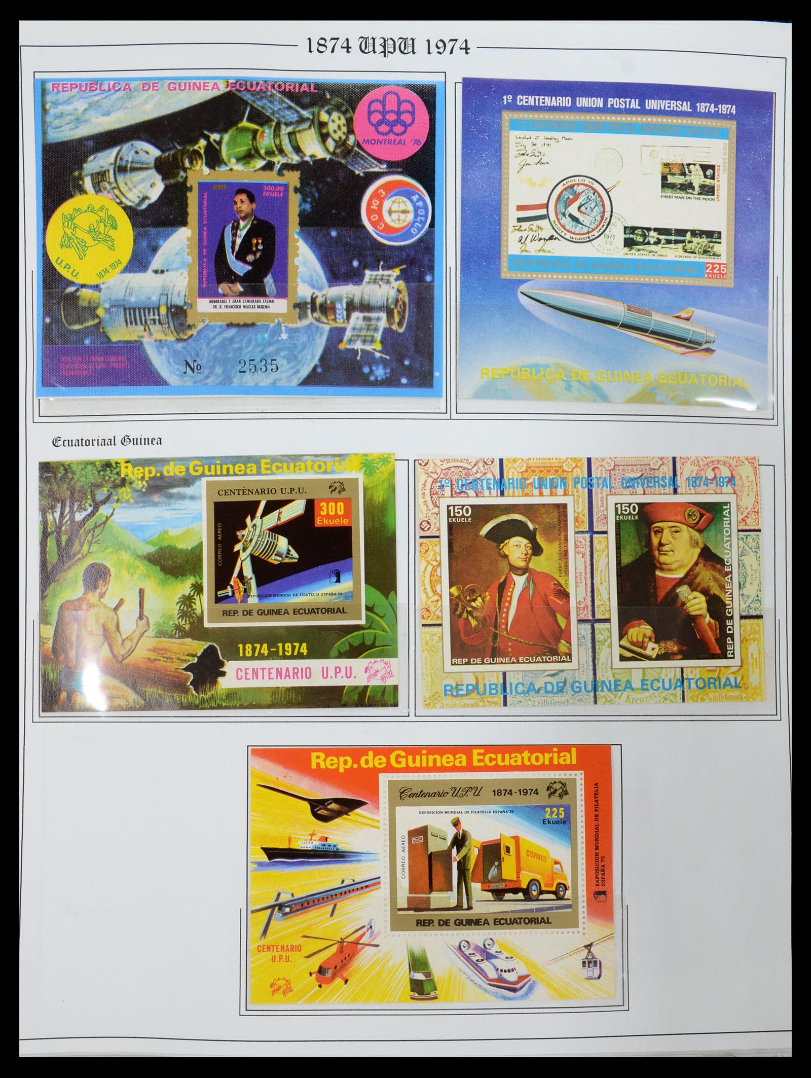 35784 102 - Postzegelverzameling 35784 Motief UPU 1899-1984.
