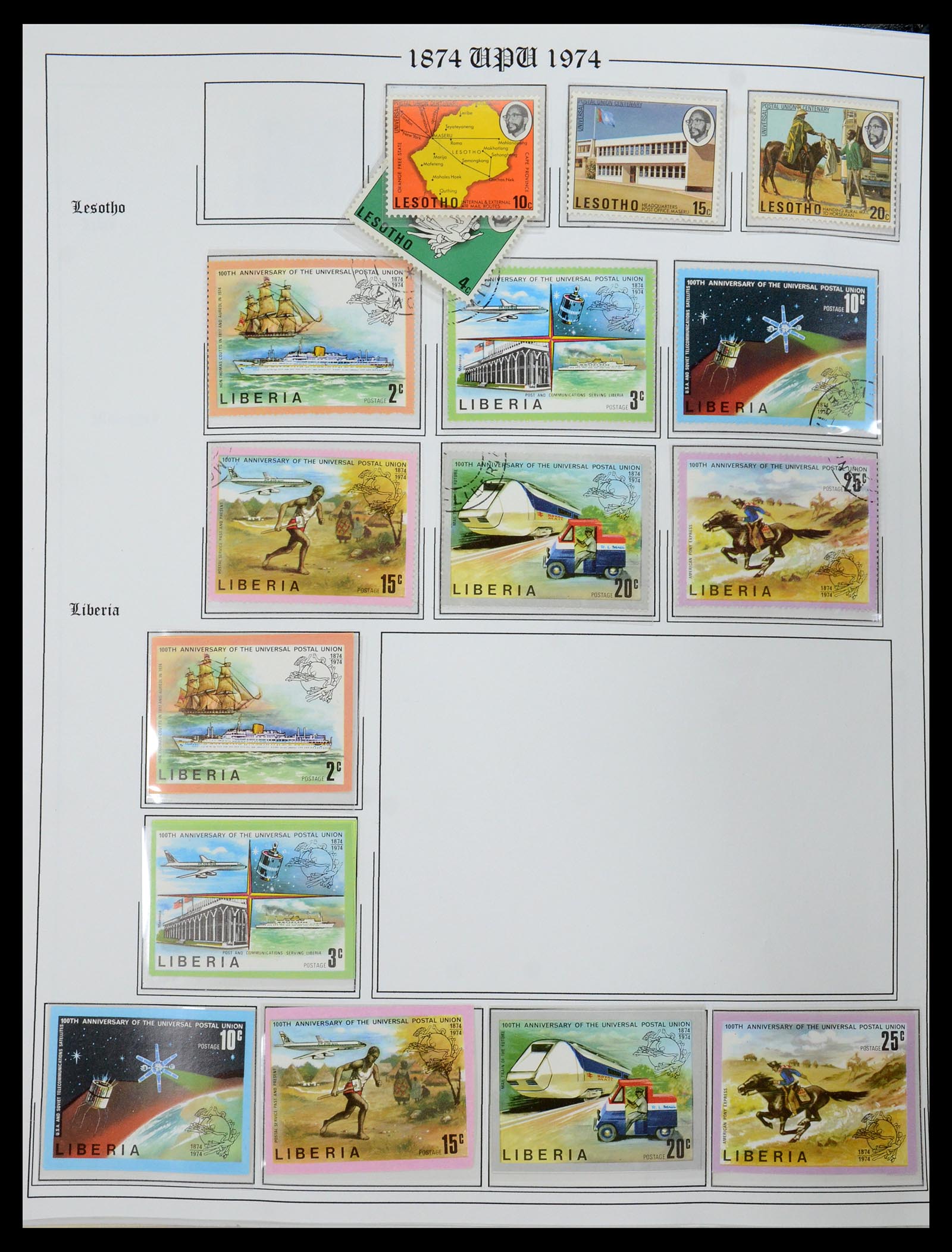 35784 110 - Postzegelverzameling 35784 Motief UPU 1899-1984.