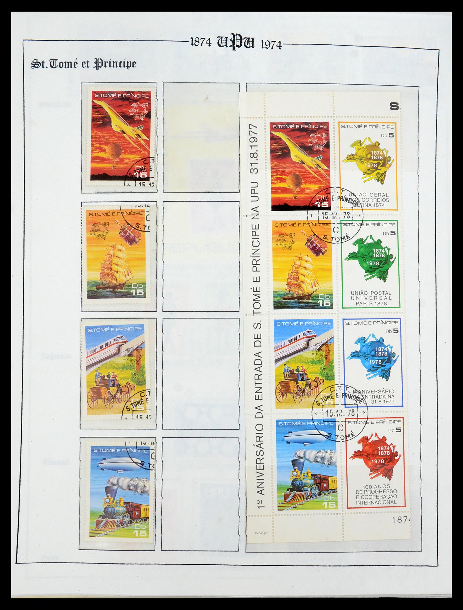 35784 116 - Postzegelverzameling 35784 Motief UPU 1899-1984.