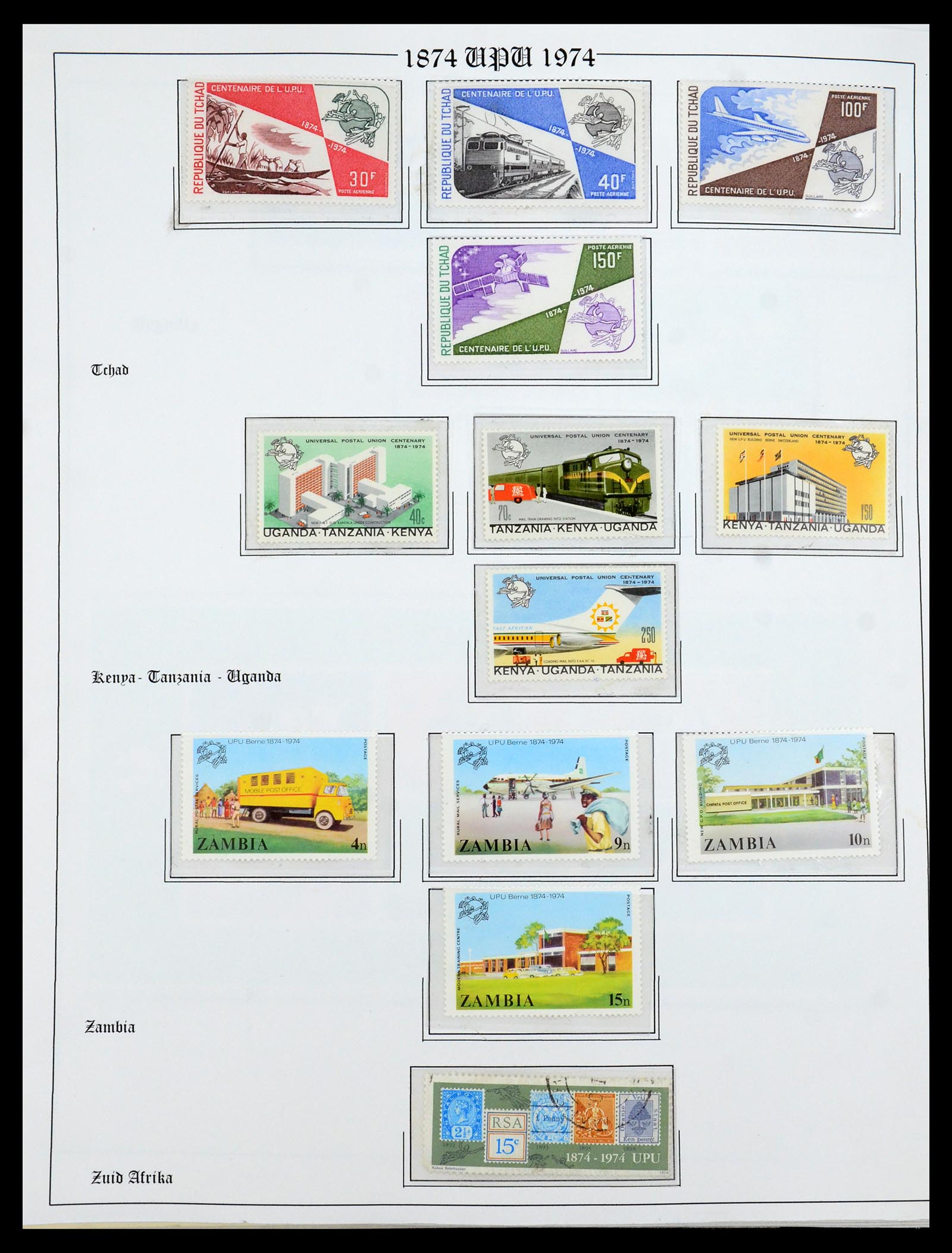35784 118 - Postzegelverzameling 35784 Motief UPU 1899-1984.