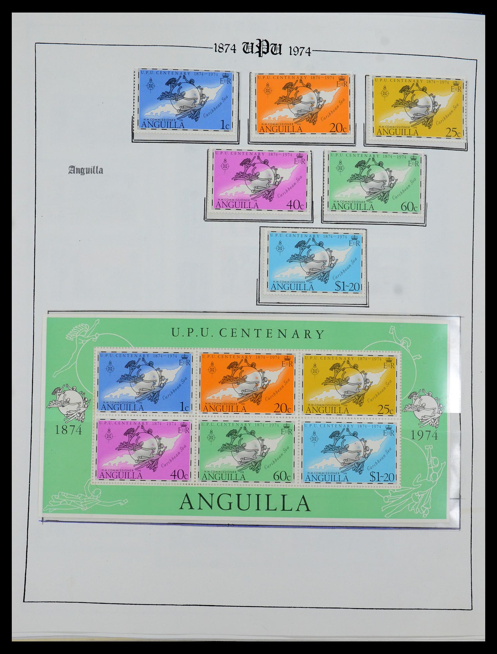 35784 119 - Postzegelverzameling 35784 Motief UPU 1899-1984.