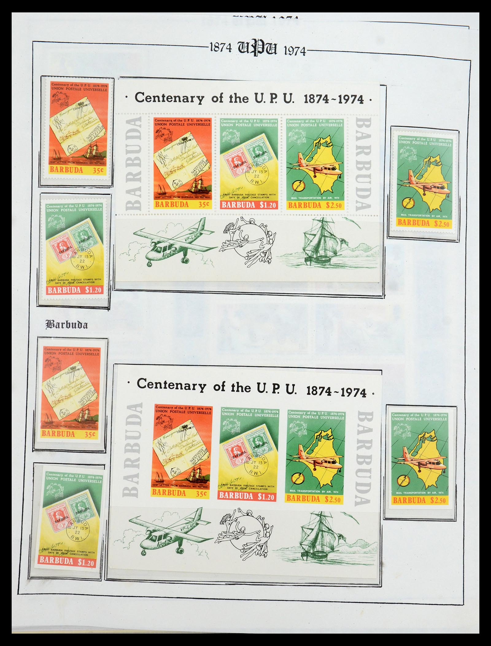 35784 122 - Stamp Collection 35784 Thematics UPU 1899-1984.