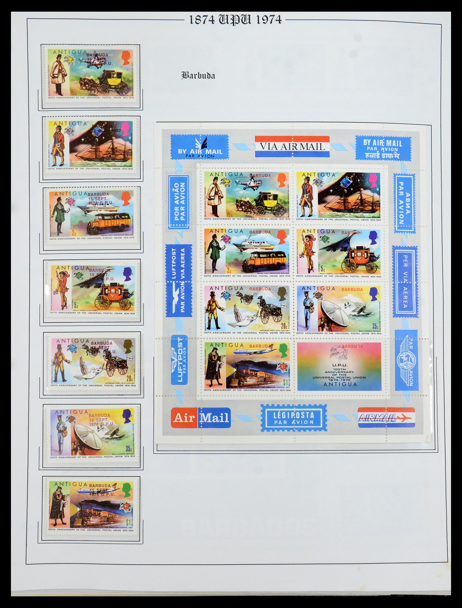 35784 123 - Stamp Collection 35784 Thematics UPU 1899-1984.