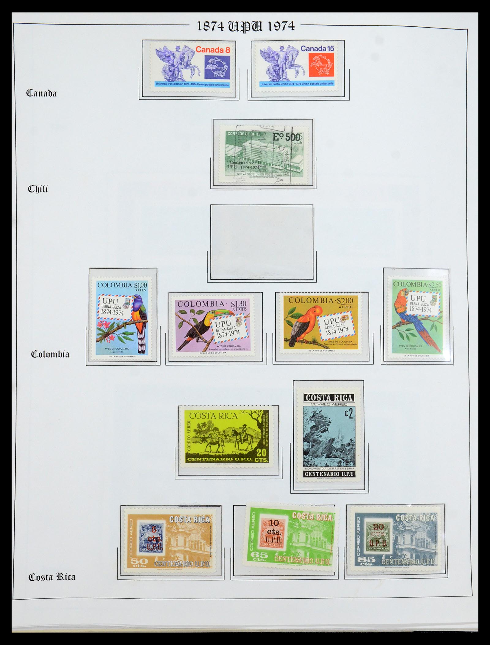 35784 126 - Stamp Collection 35784 Thematics UPU 1899-1984.