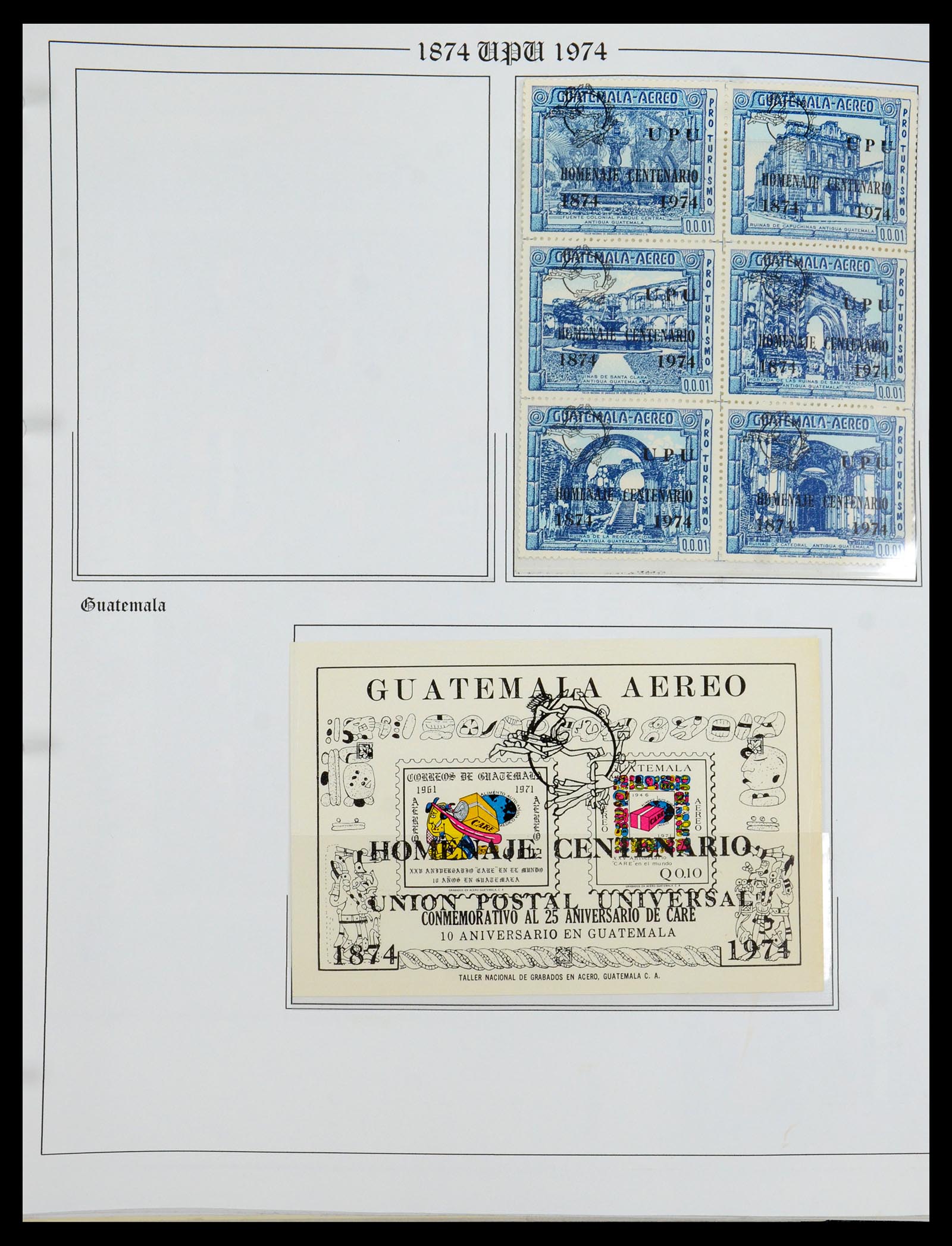 35784 131 - Postzegelverzameling 35784 Motief UPU 1899-1984.