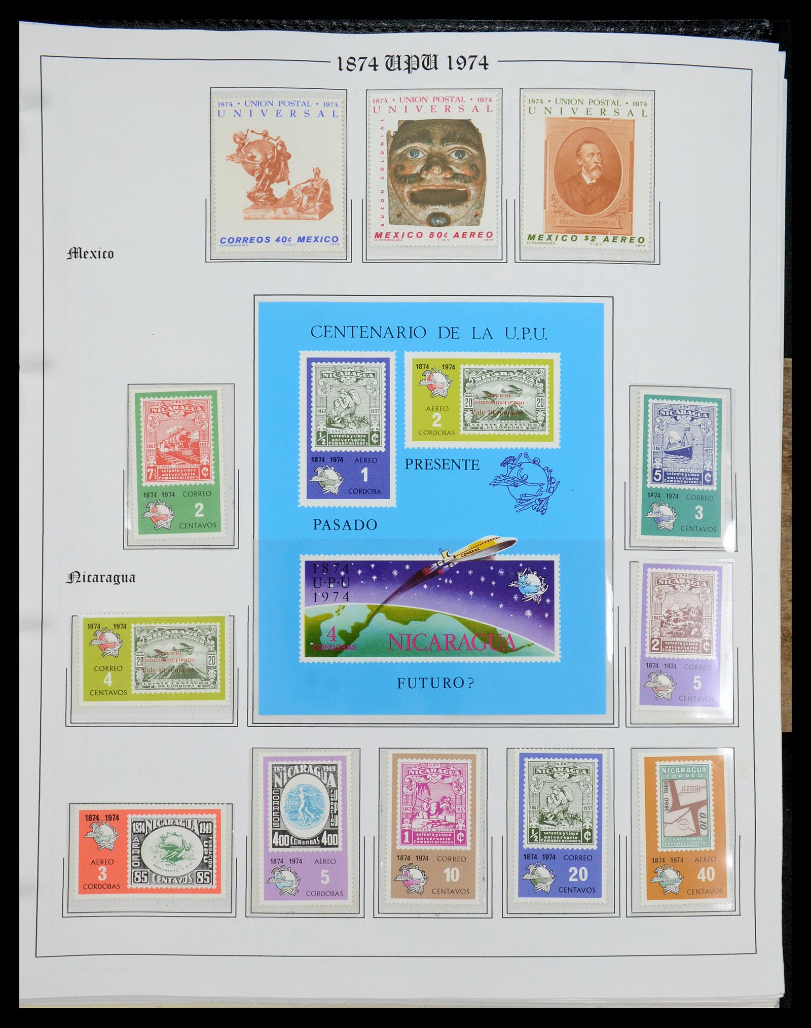 35784 133 - Postzegelverzameling 35784 Motief UPU 1899-1984.