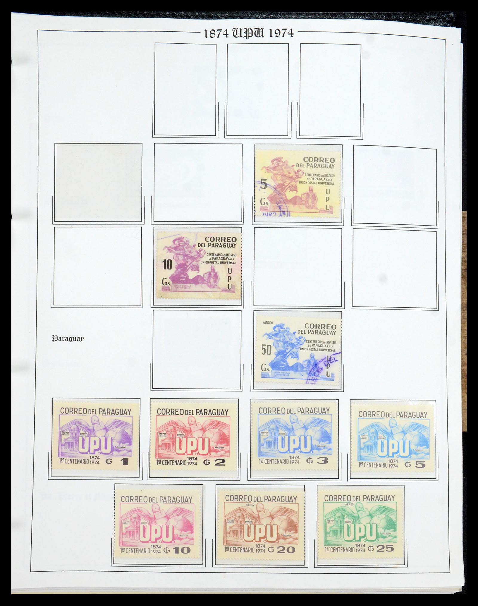 35784 134 - Postzegelverzameling 35784 Motief UPU 1899-1984.
