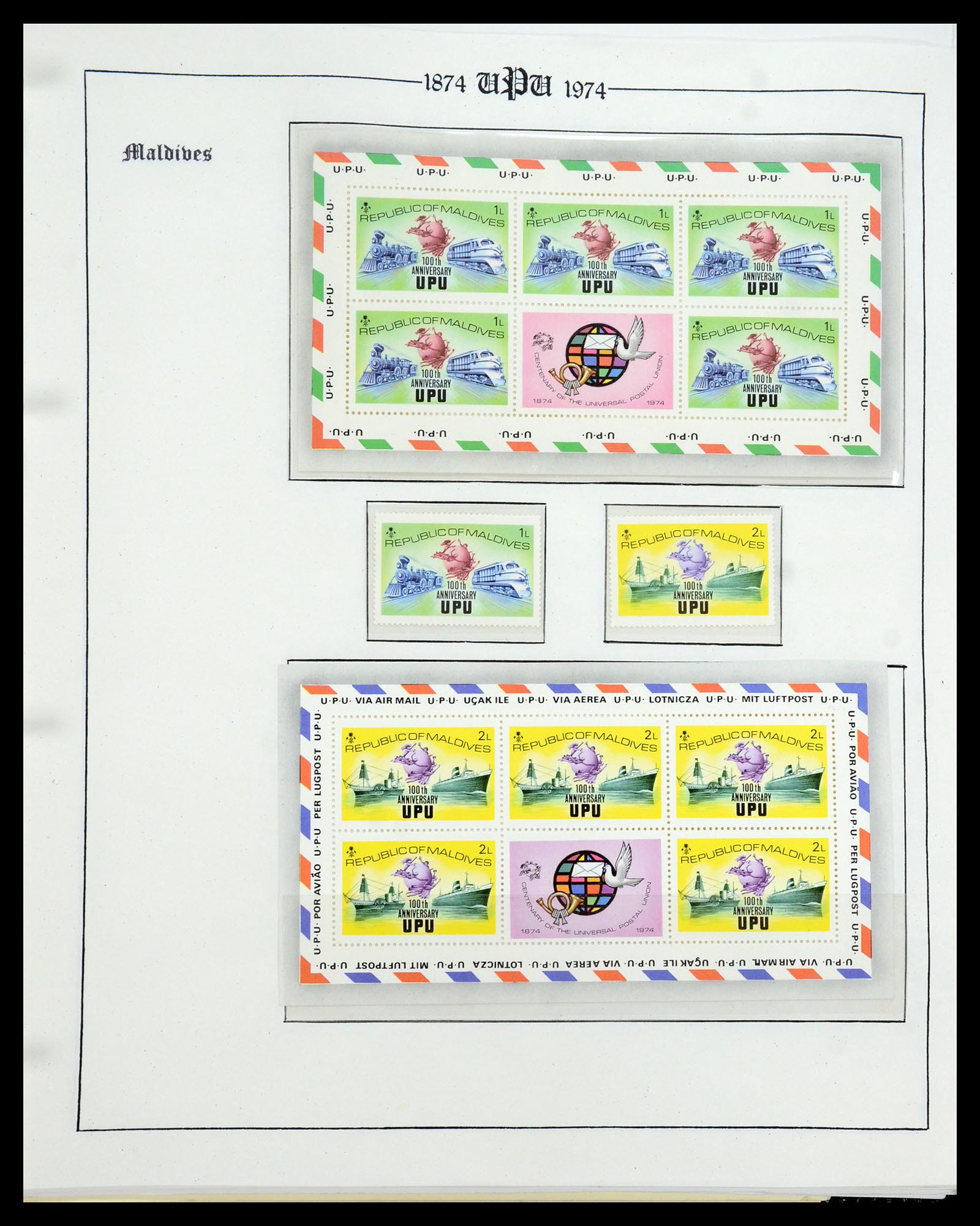 35784 148 - Postzegelverzameling 35784 Motief UPU 1899-1984.