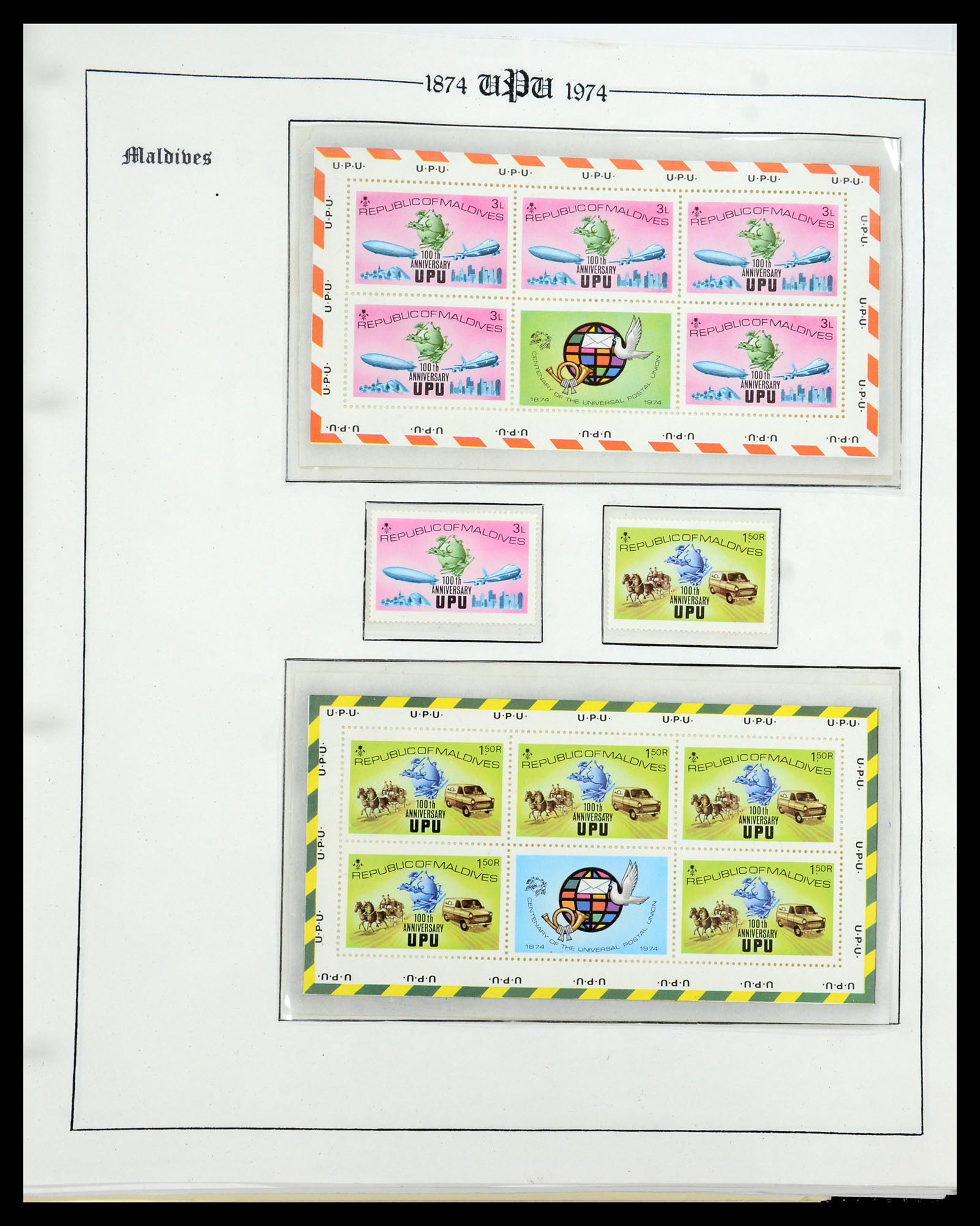 35784 149 - Postzegelverzameling 35784 Motief UPU 1899-1984.