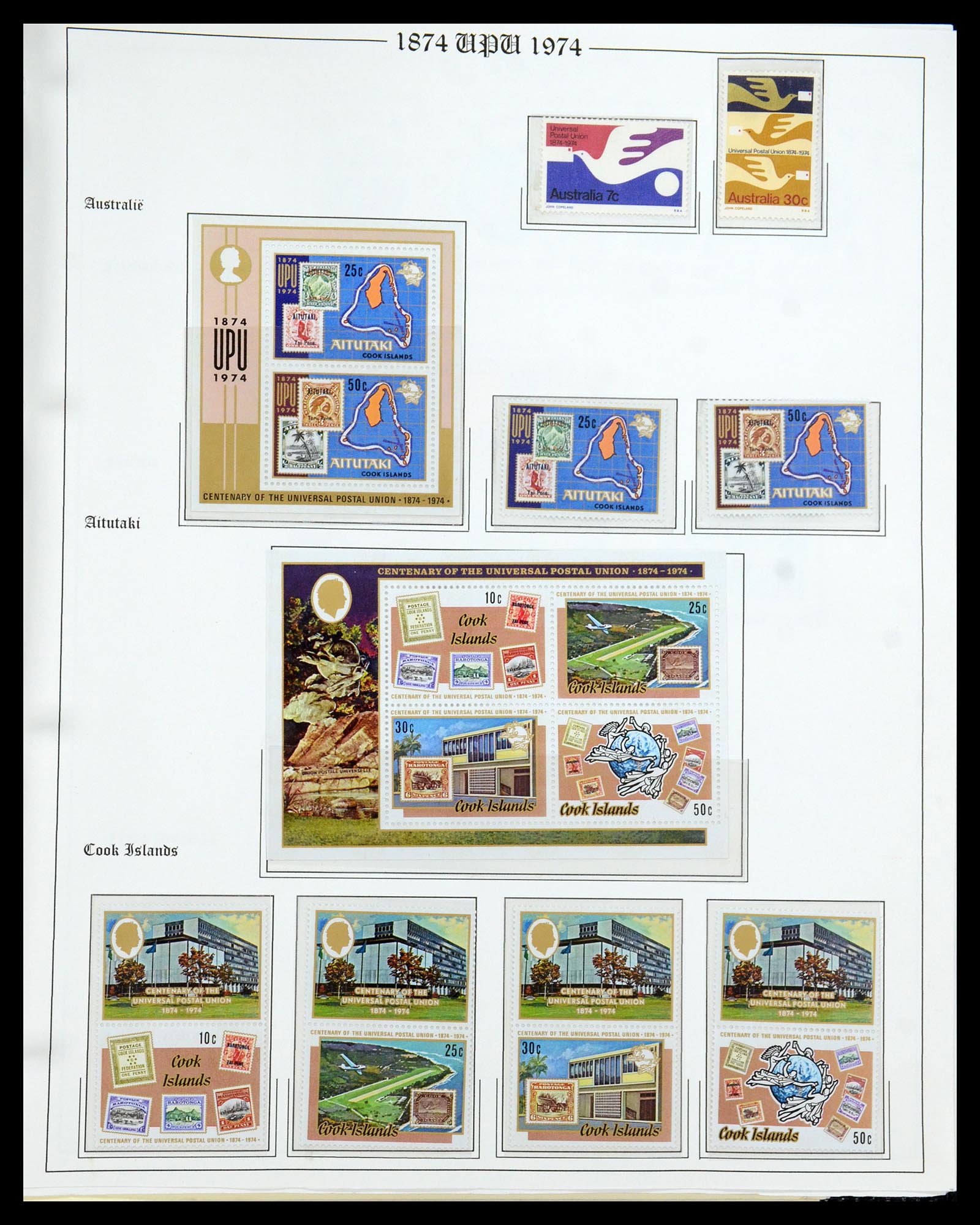 35784 155 - Stamp Collection 35784 Thematics UPU 1899-1984.