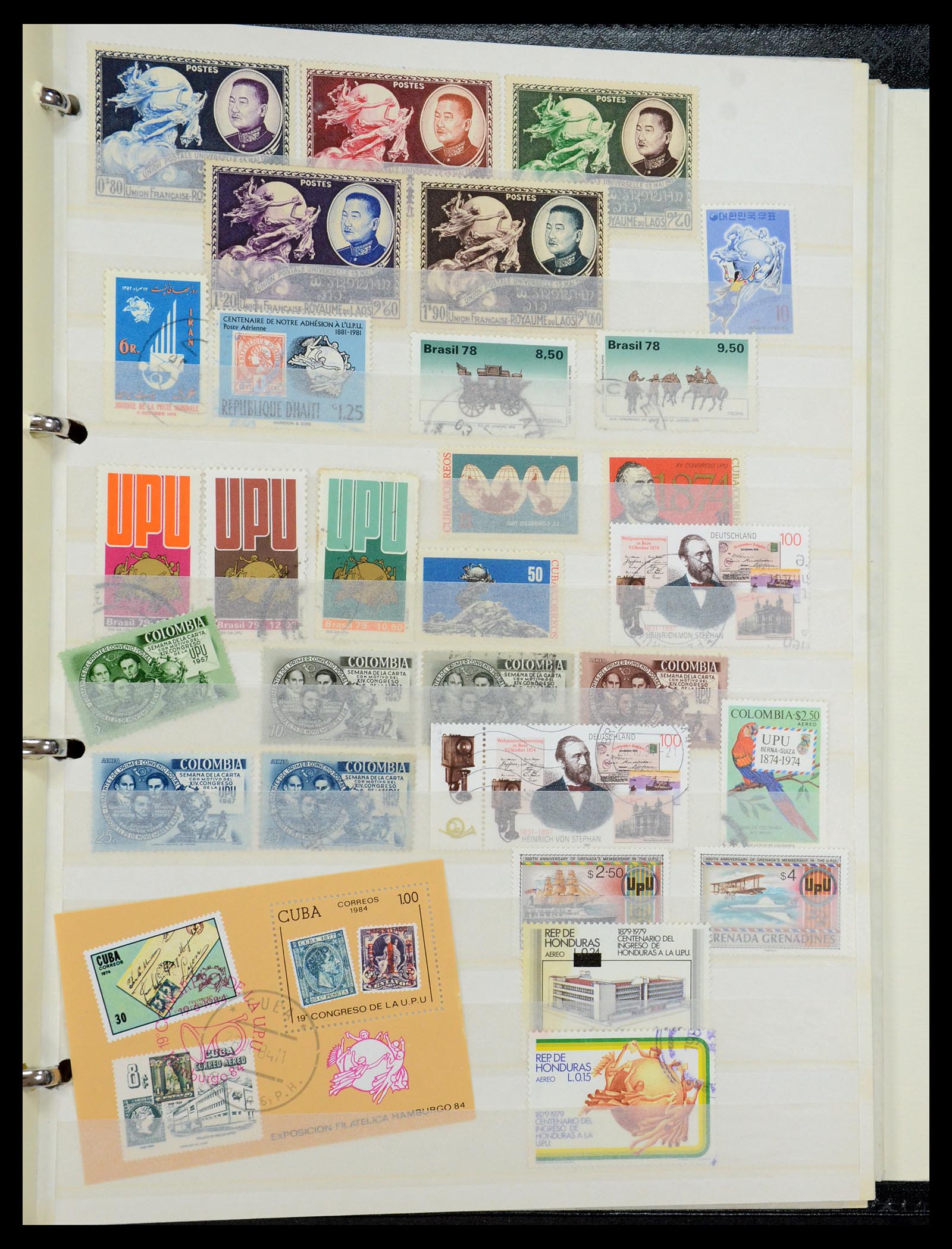 35784 165 - Postzegelverzameling 35784 Motief UPU 1899-1984.