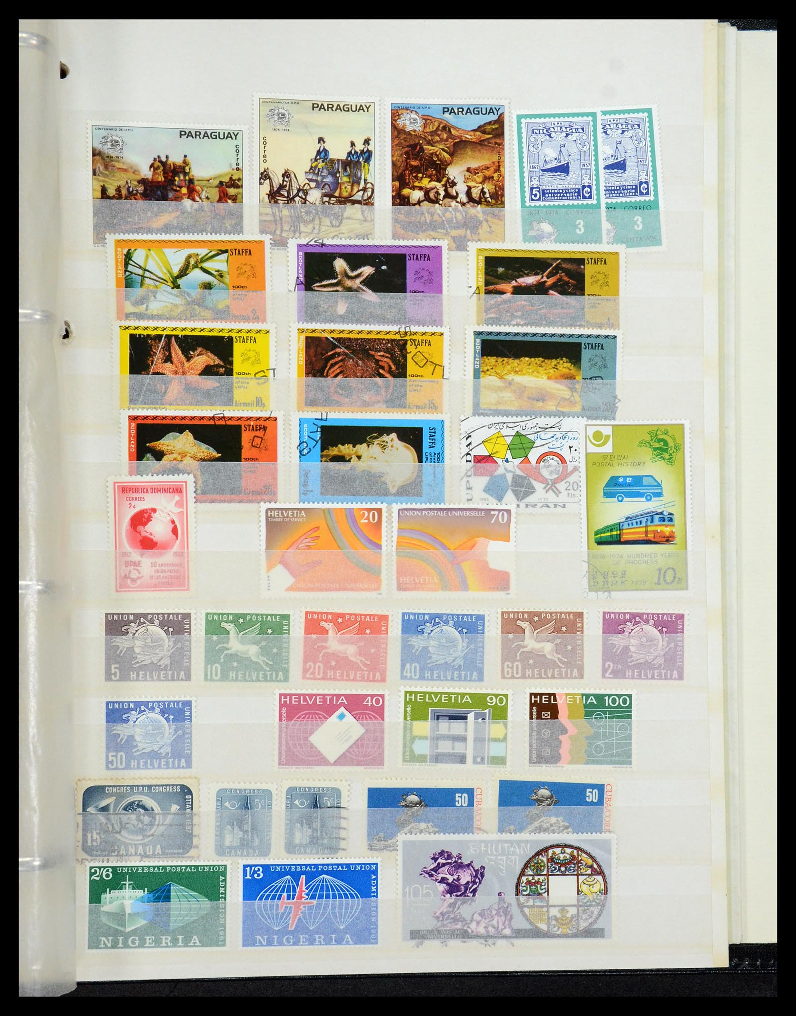 35784 167 - Postzegelverzameling 35784 Motief UPU 1899-1984.