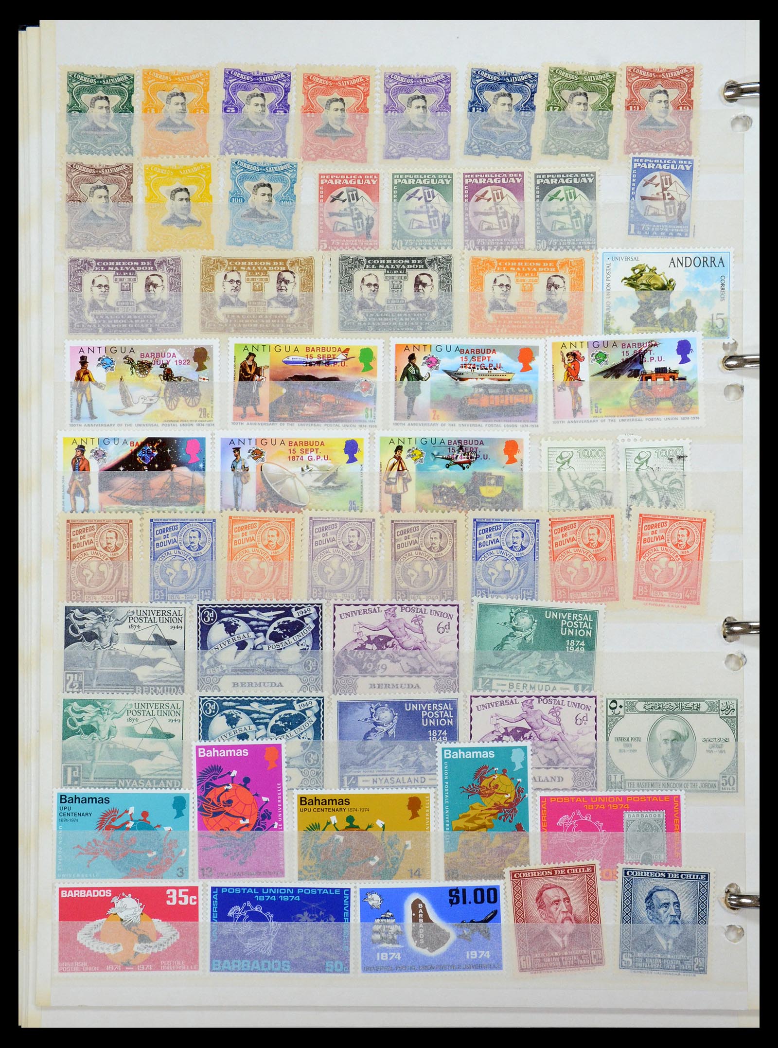 35784 174 - Postzegelverzameling 35784 Motief UPU 1899-1984.