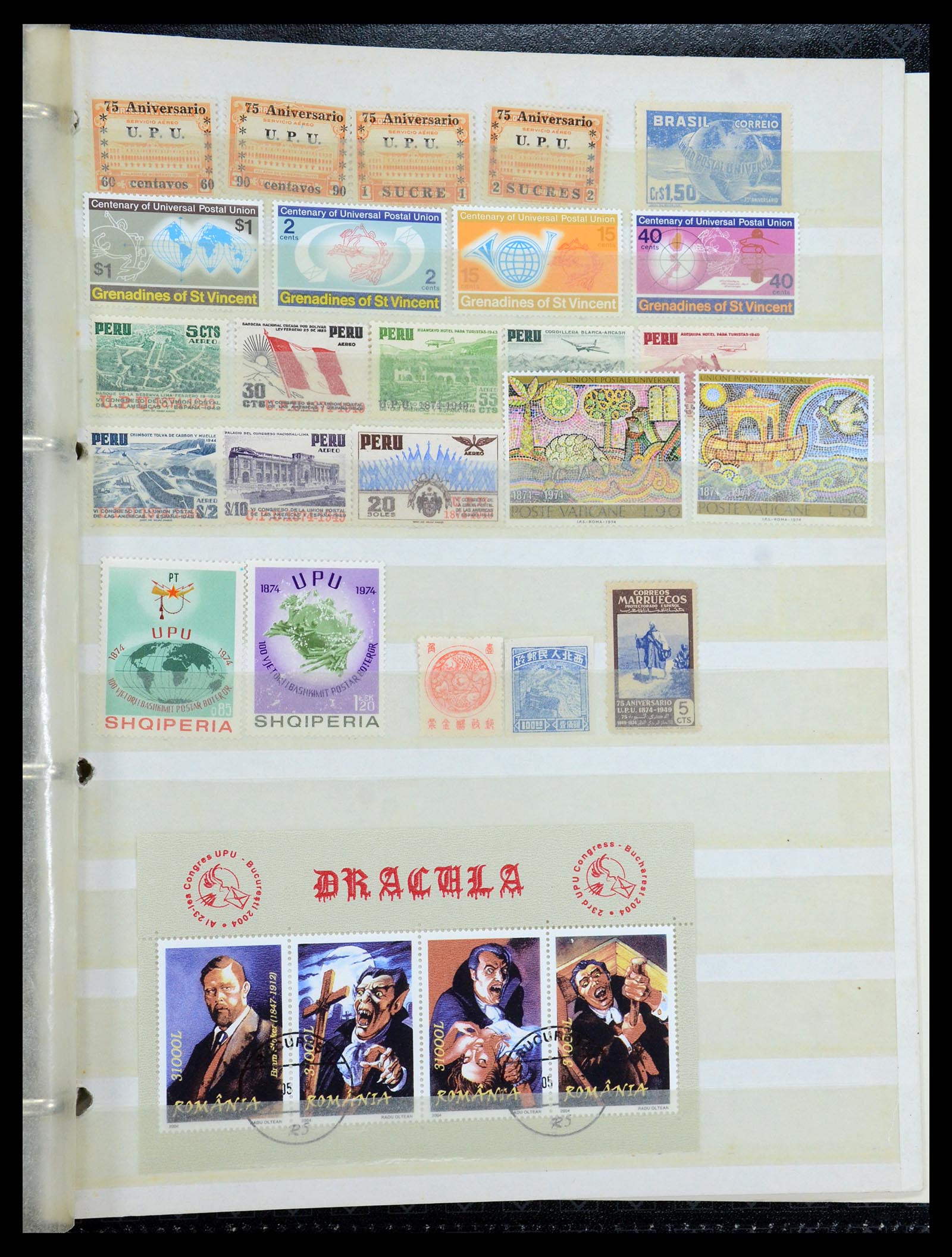 35784 177 - Postzegelverzameling 35784 Motief UPU 1899-1984.