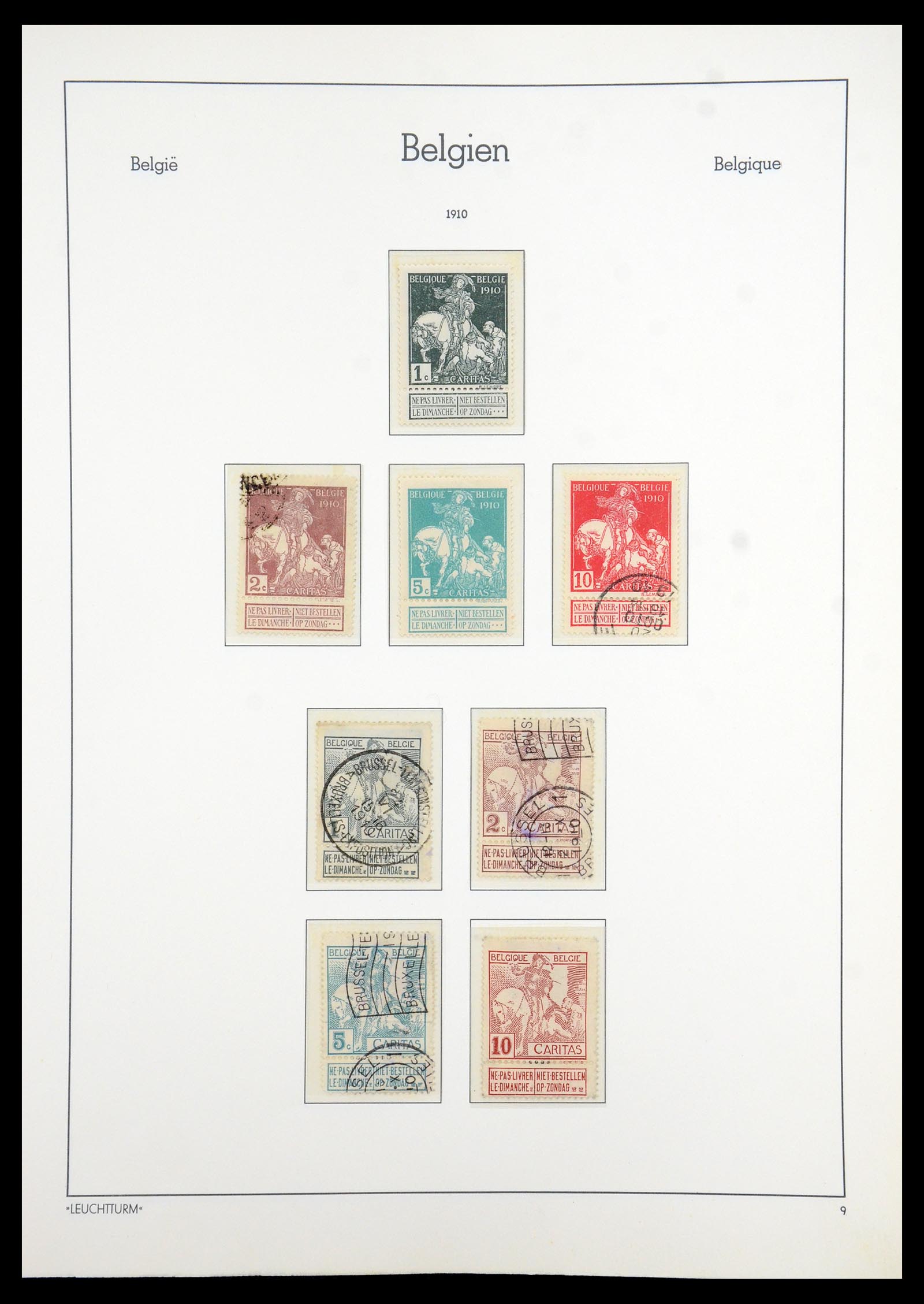 35785 011 - Stamp Collection 35785 Belgium 1849-1960.
