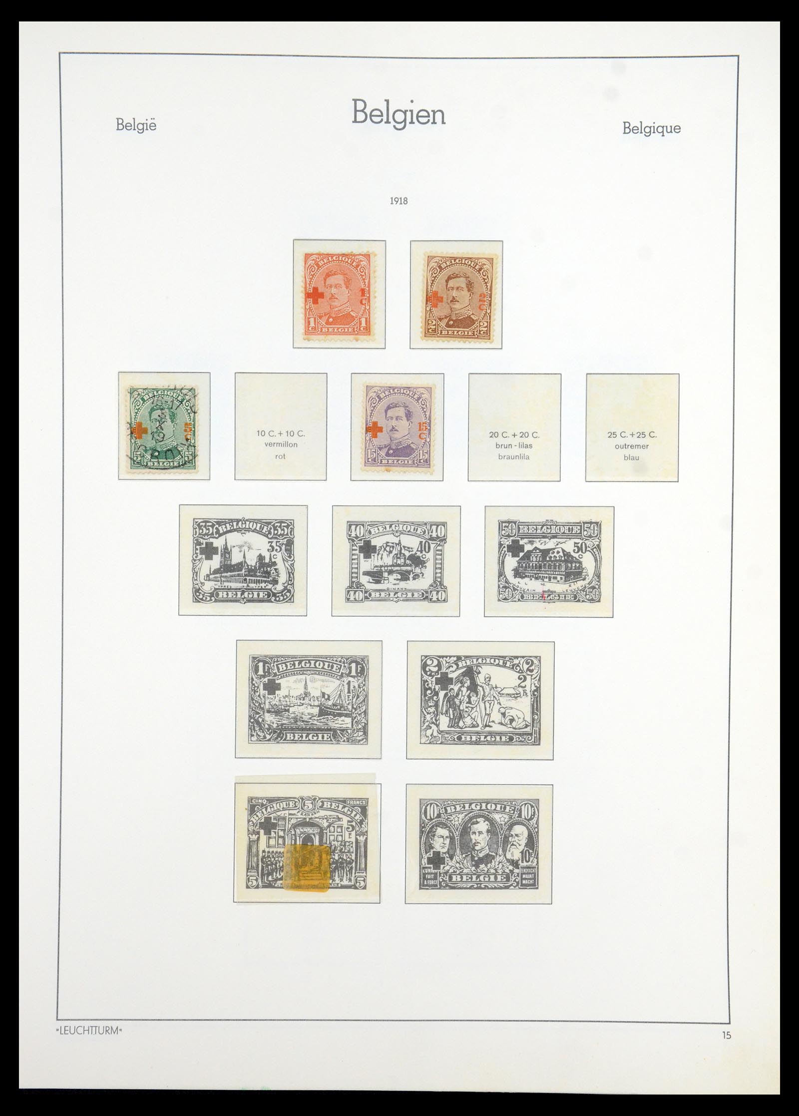 35785 018 - Stamp Collection 35785 Belgium 1849-1960.